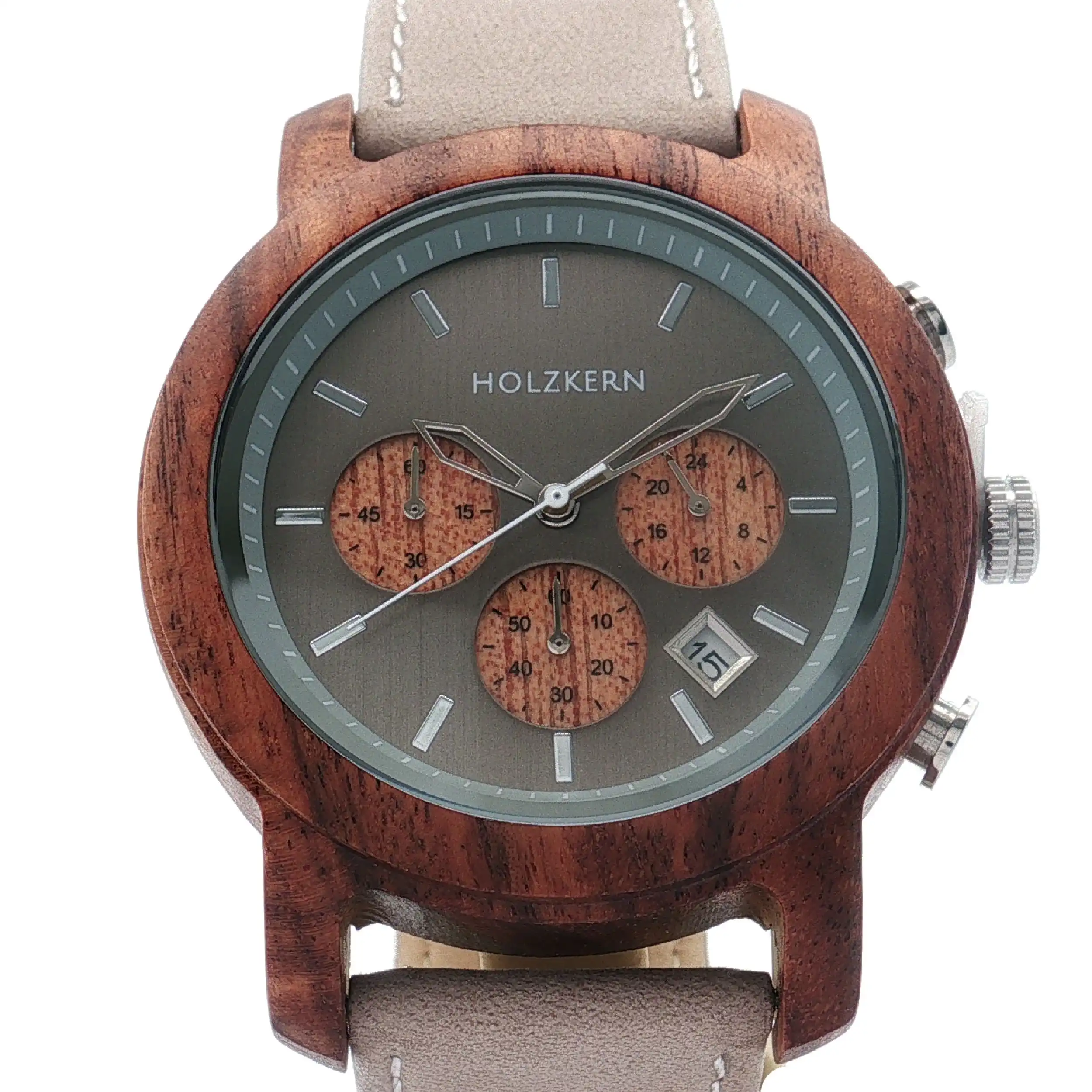 Herrenuhr Holzkern Chronograph Herrenuhr Holzkern Chronograph