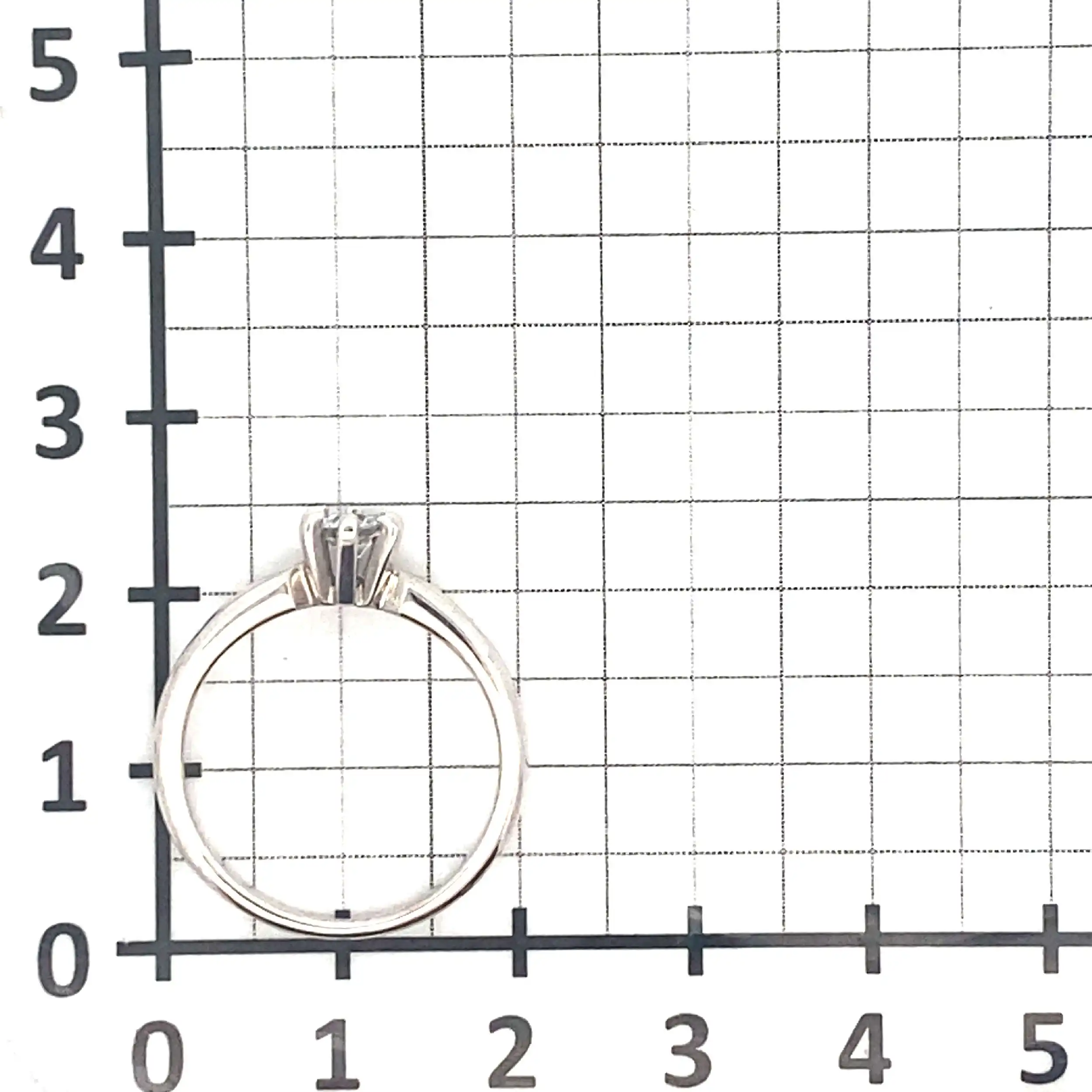 Solitärring Weißgold mit Brillant