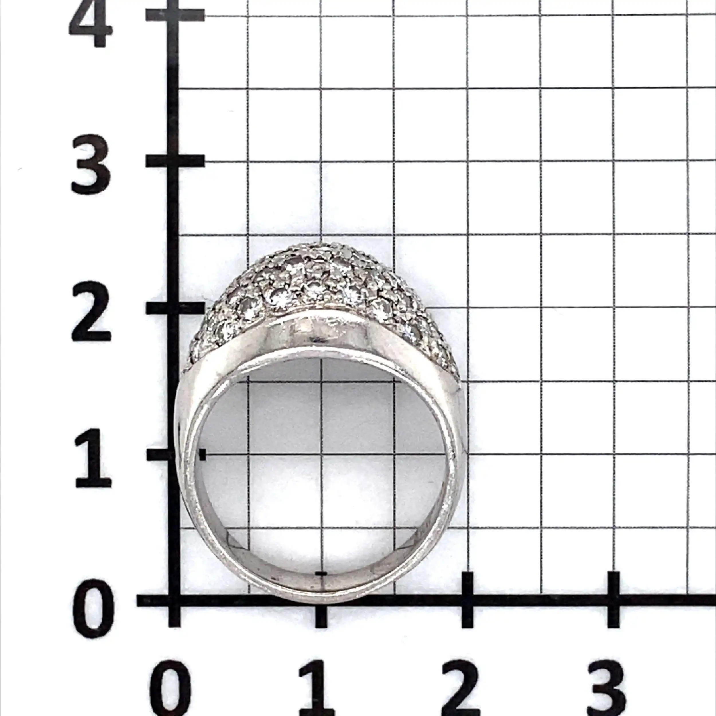 Ring Weißgold mit Brillanten Ring Weißgold mit Brillanten