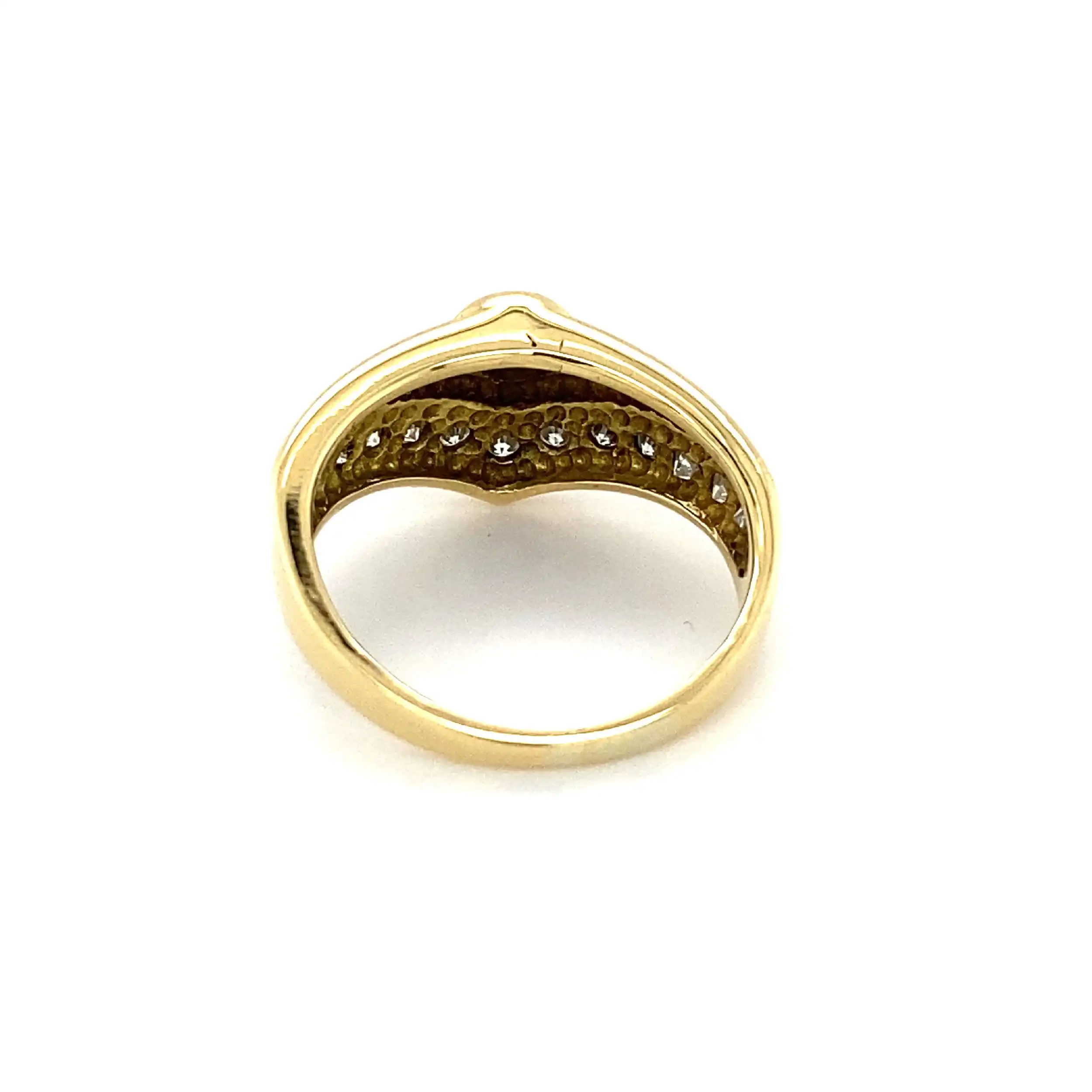 Ring Gelbgold mit Brillanten Ring Gelbgold mit Brillanten