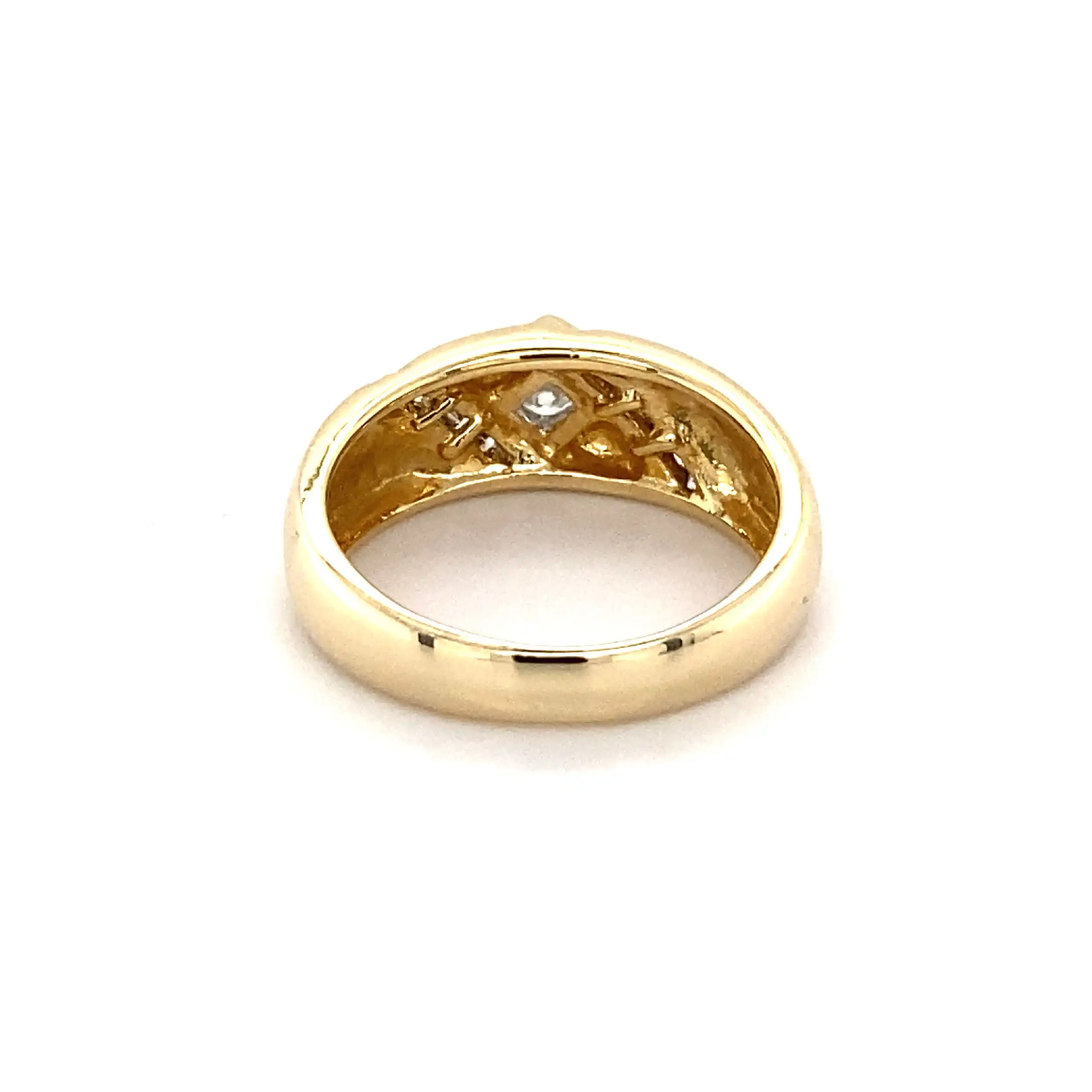Ring Bicolor mit Brillanten Ring Bicolor mit Brillanten