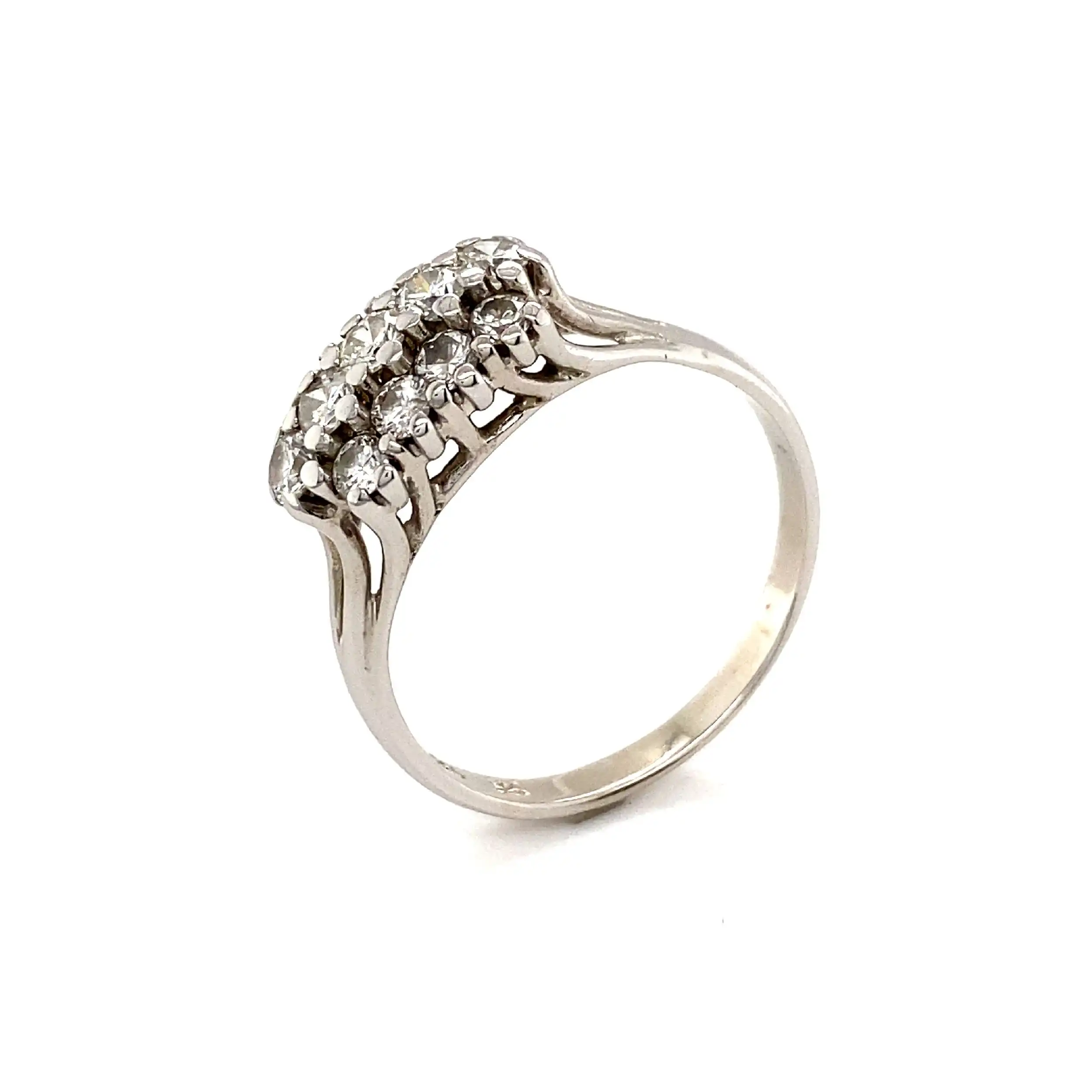 Ring Weißgold mit Brillanten
