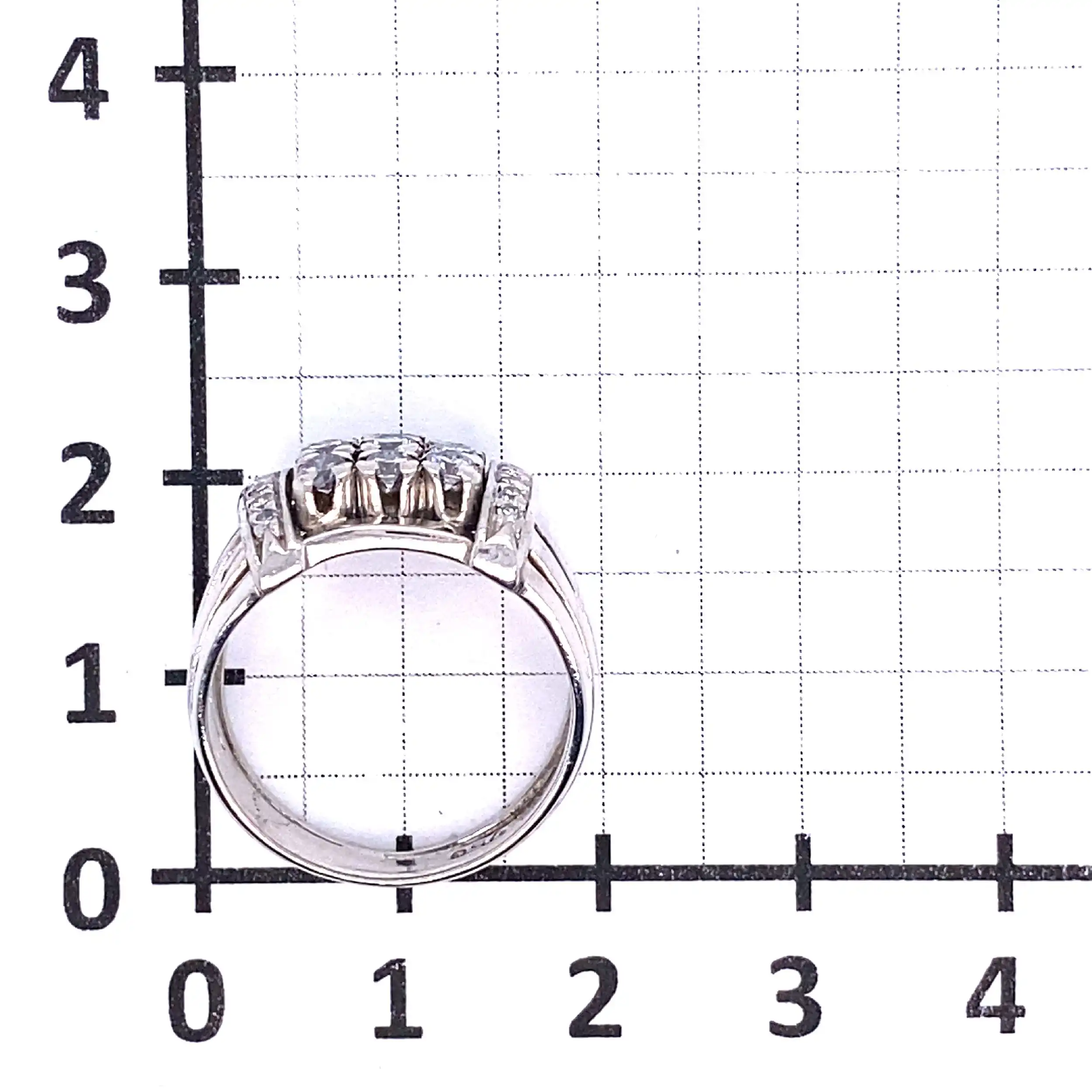 Ring Weißgold mit Brillanten Ring Weißgold mit Brillanten