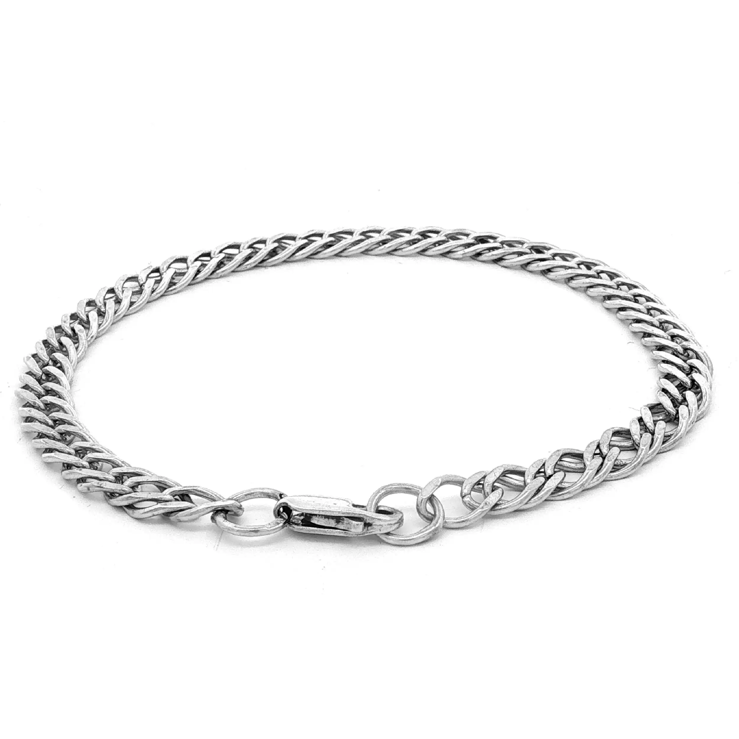 Doppelpanzerarmband Silber Doppelpanzerarmband Silber