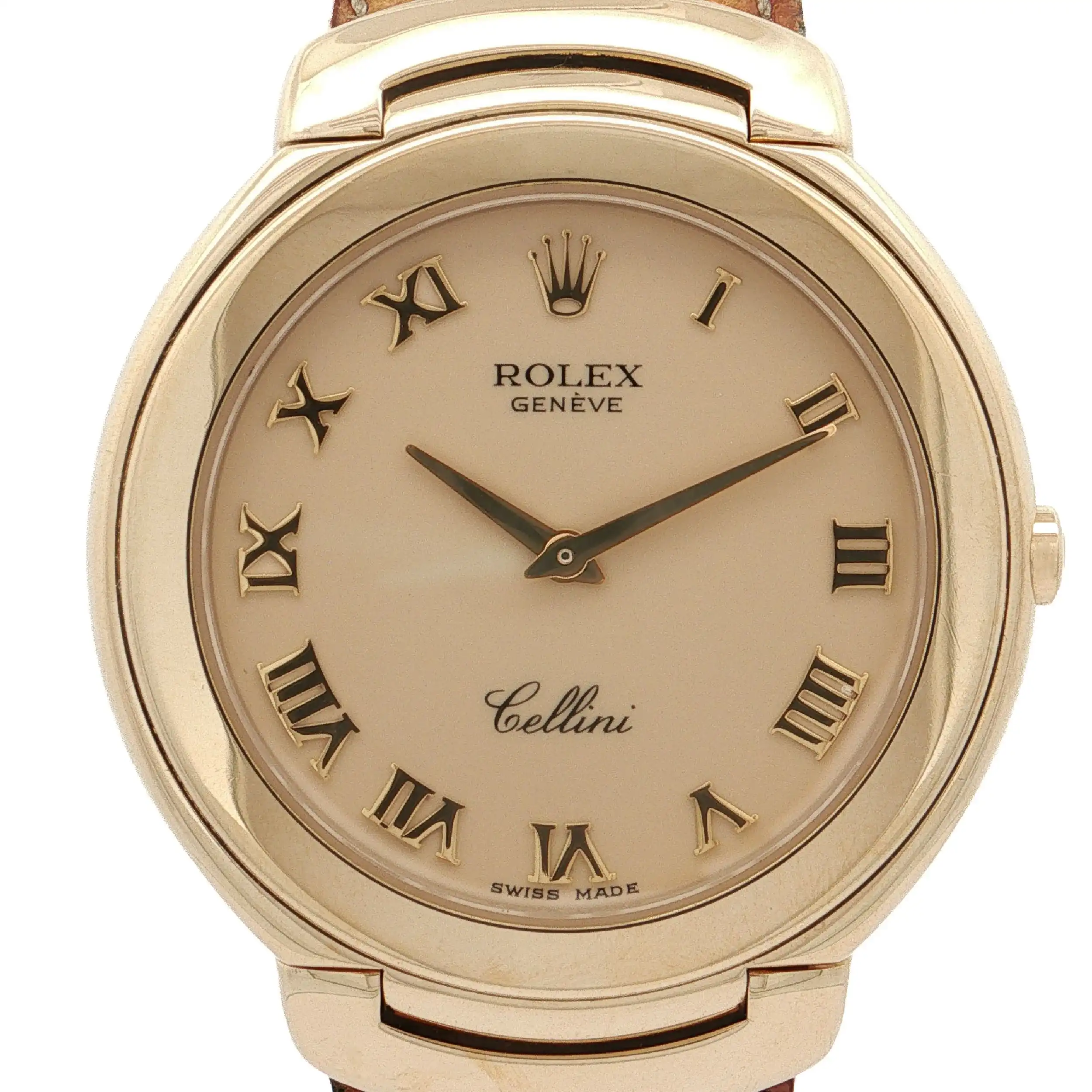 Herrenuhr Rolex Oyster Perpetual Cellini 18 K Gelbgold Kal. 6623 nur Box Herrenuhr Rolex Oyster Perpetual Cellini 18 K Gelbgold Kal. 6623 nur Box