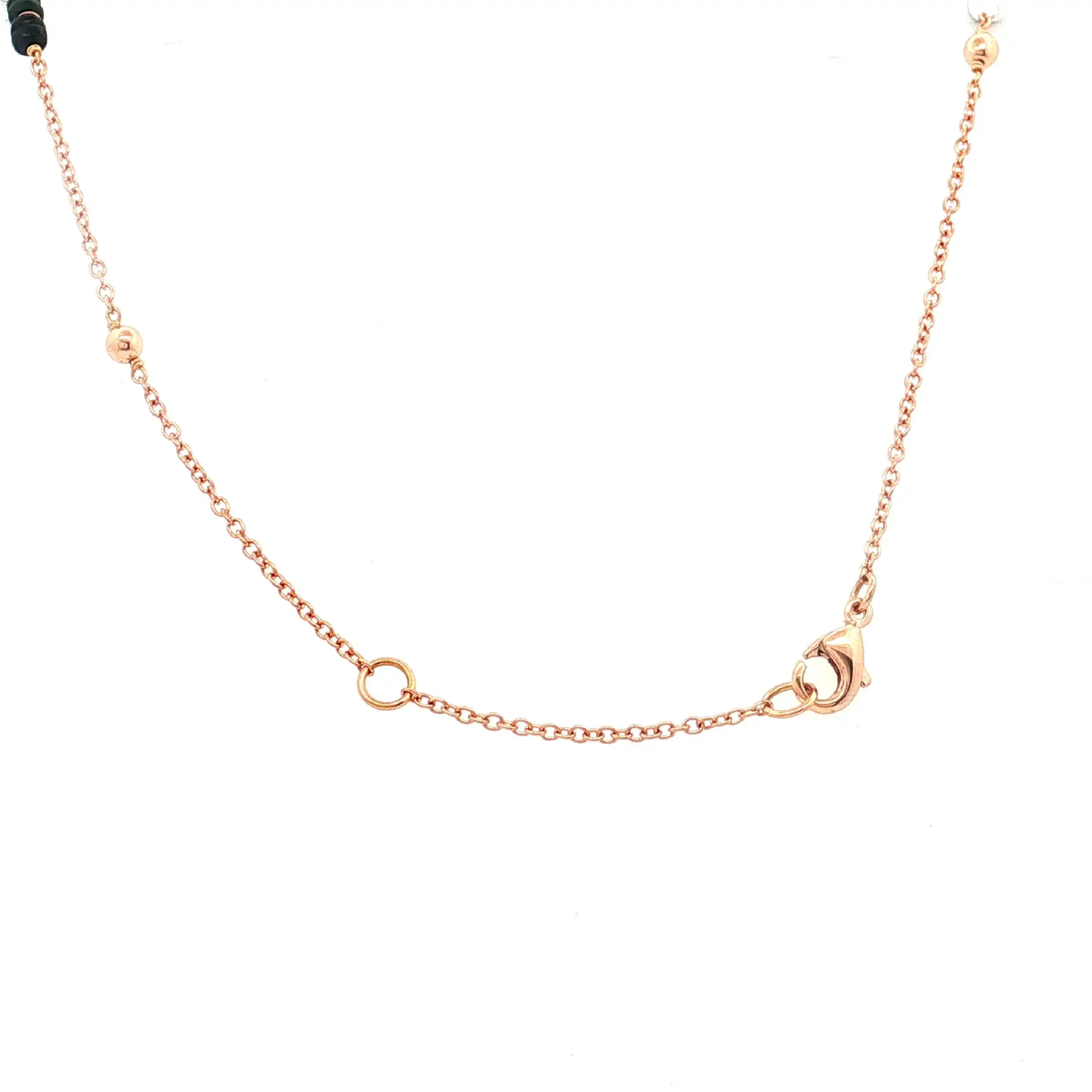 Collier Rotgold Al Coro mit Topas, Saphir und Diamanten Collier Rotgold Al Coro mit Topas, Saphir und Diamanten