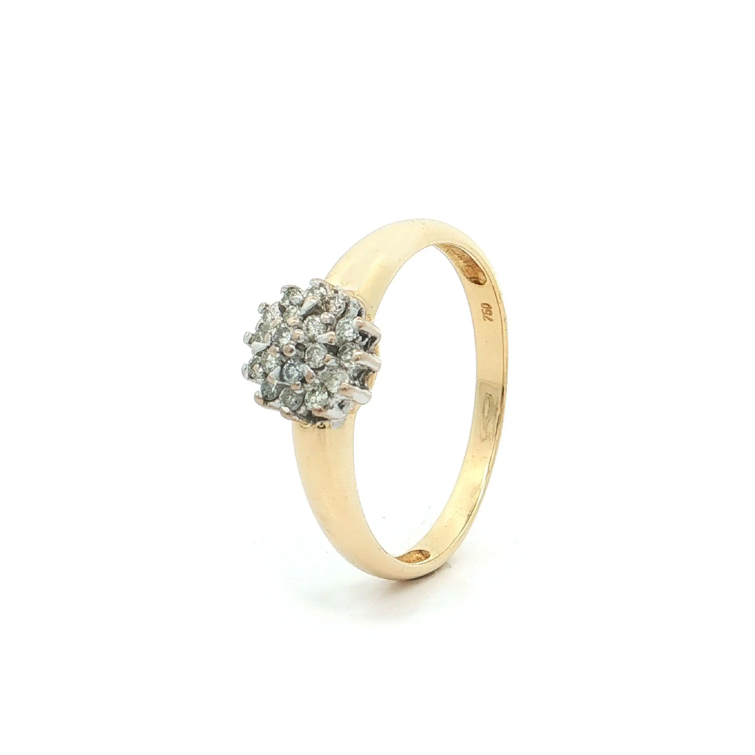 Ring Bicolor mit Brillanten Ring Bicolor mit Brillanten