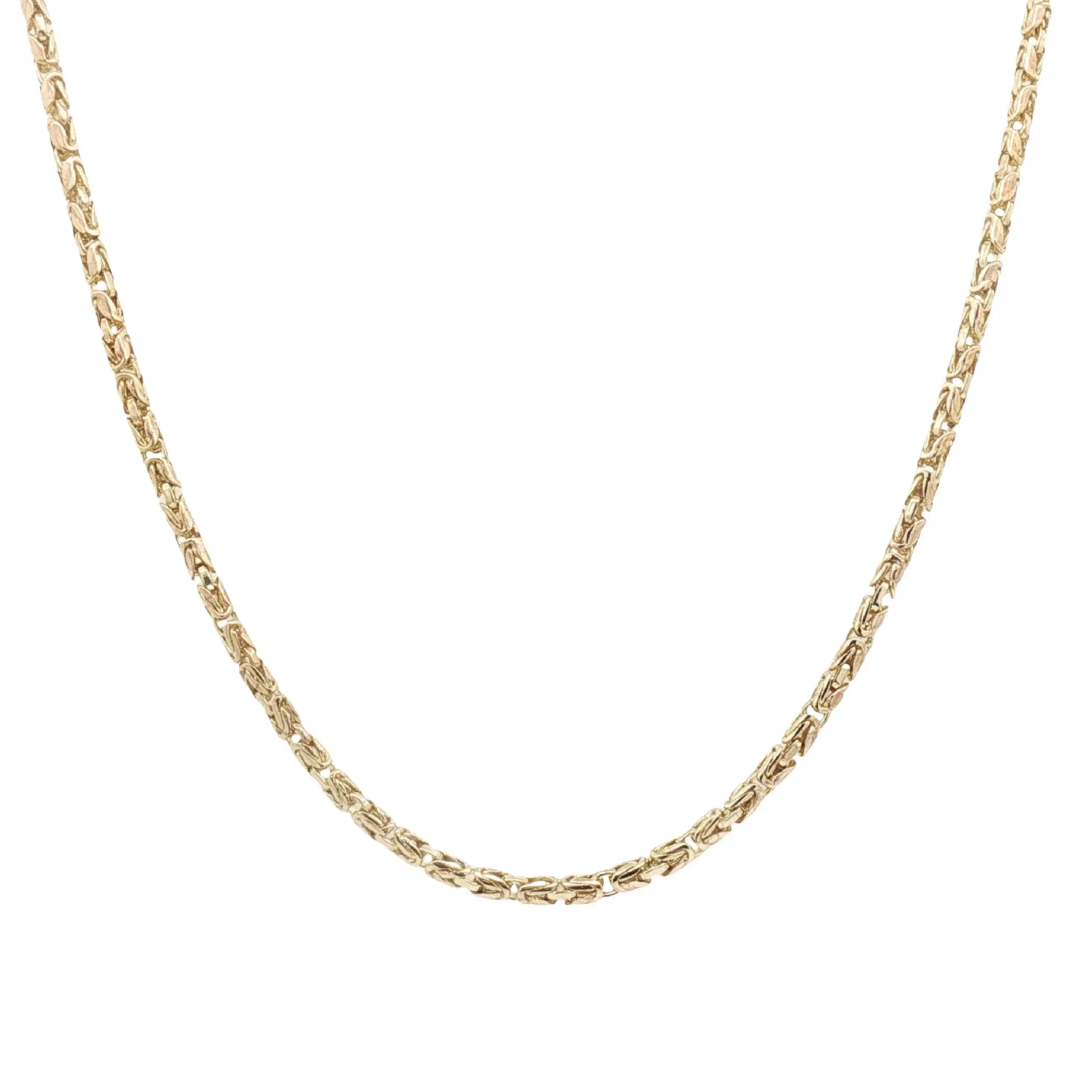 Königskette Gelbgold