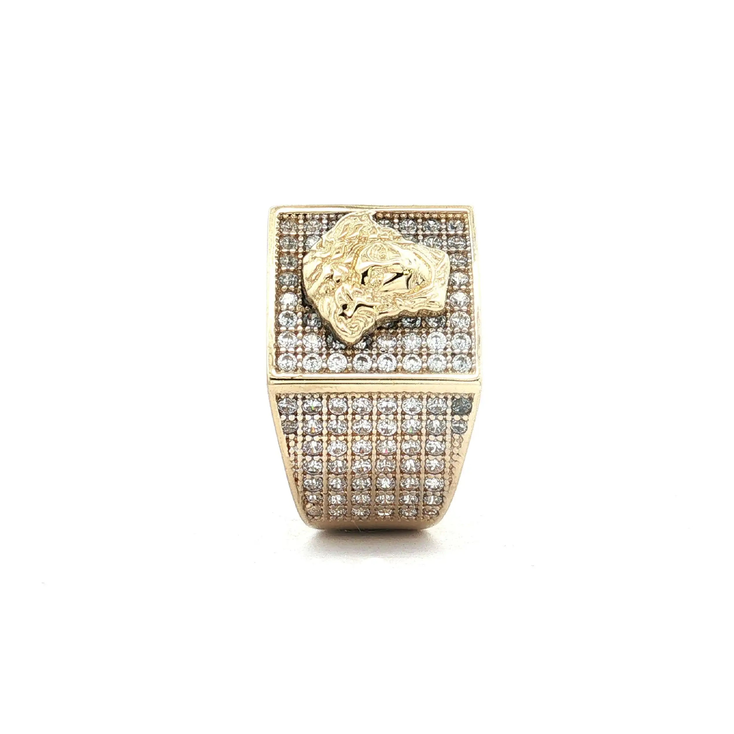 Ring Bicolor mit Zirkonia Ring Bicolor mit Zirkonia