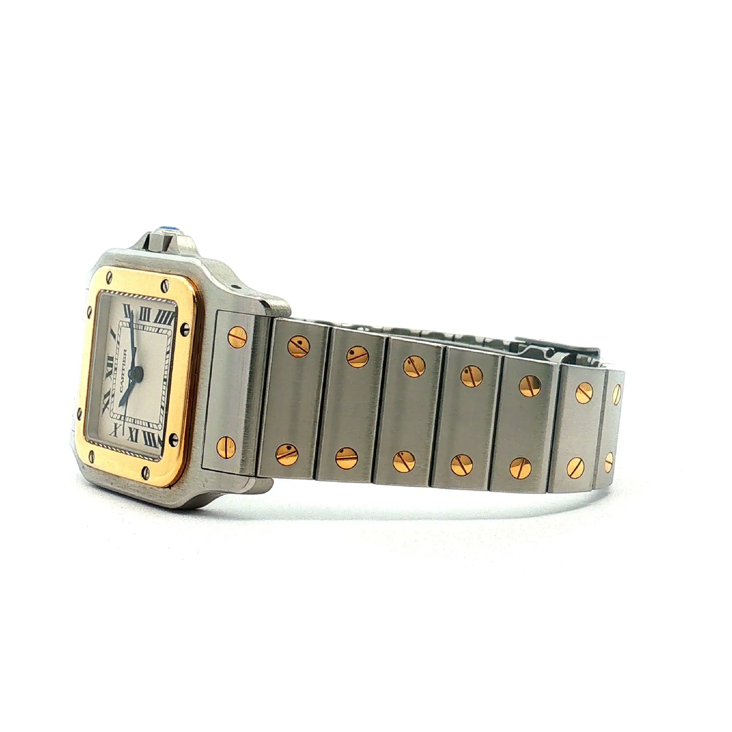 Herrenuhr Cartier Santos Galbee