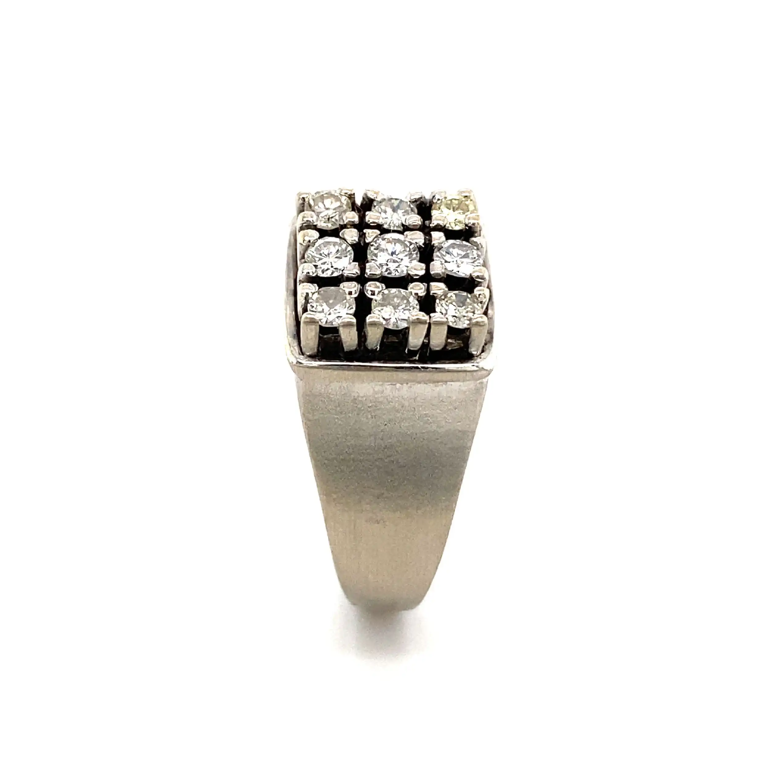 Ring Weißgold mit Brillanten Ring Weißgold mit Brillanten