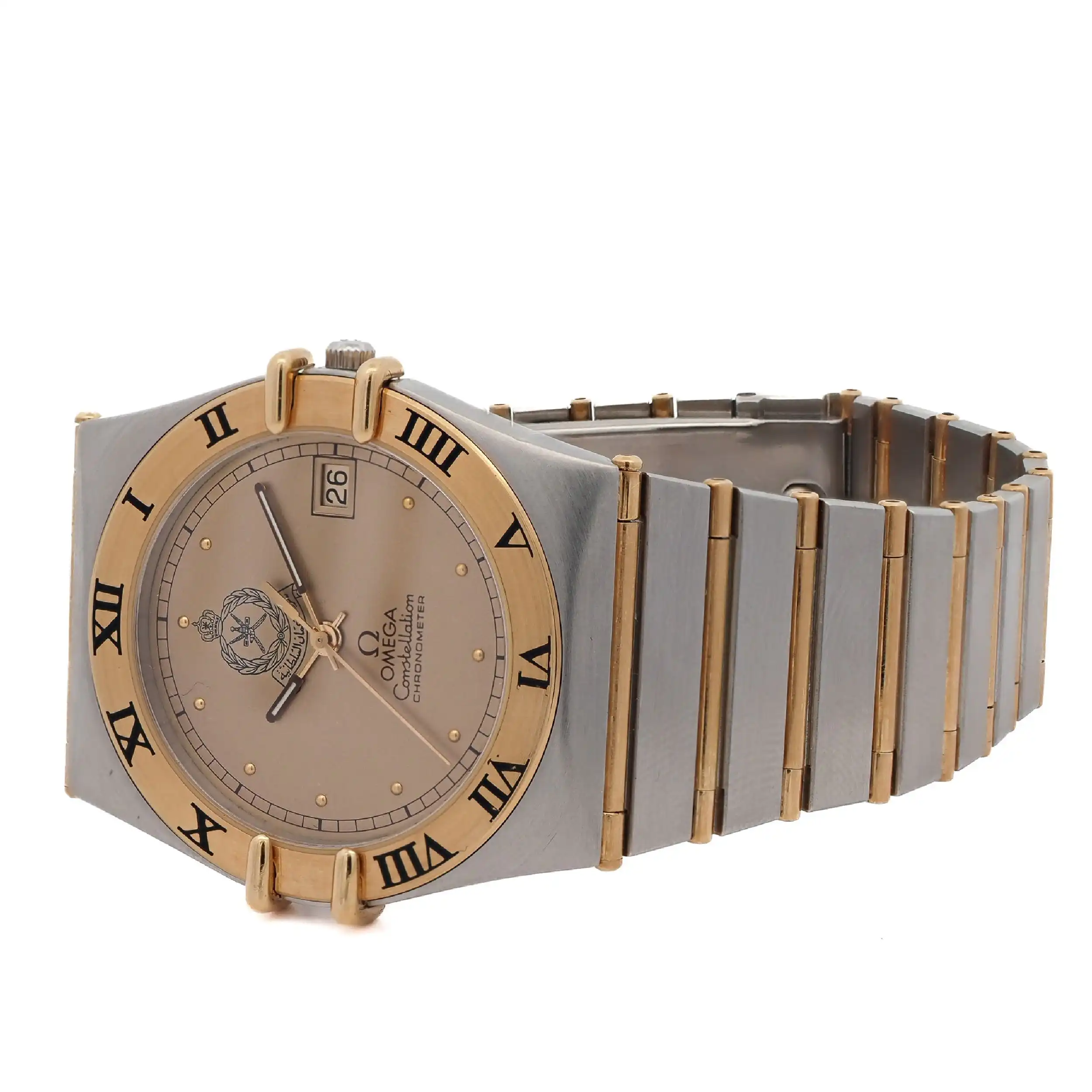Herrenuhr Omega Constellation Oman khanjar Blatt - Service Juli 2025