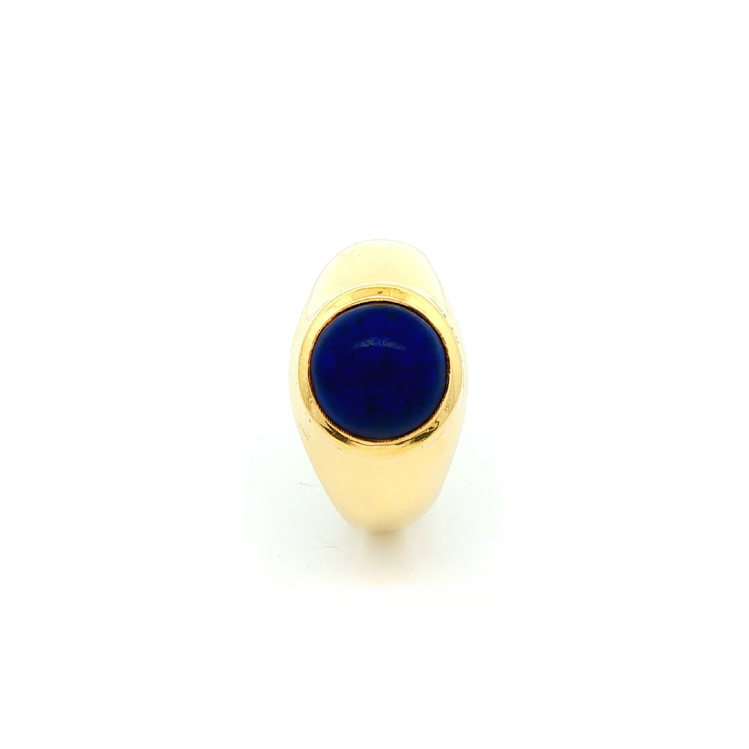Ring Gelbgold mit Lapislazuli