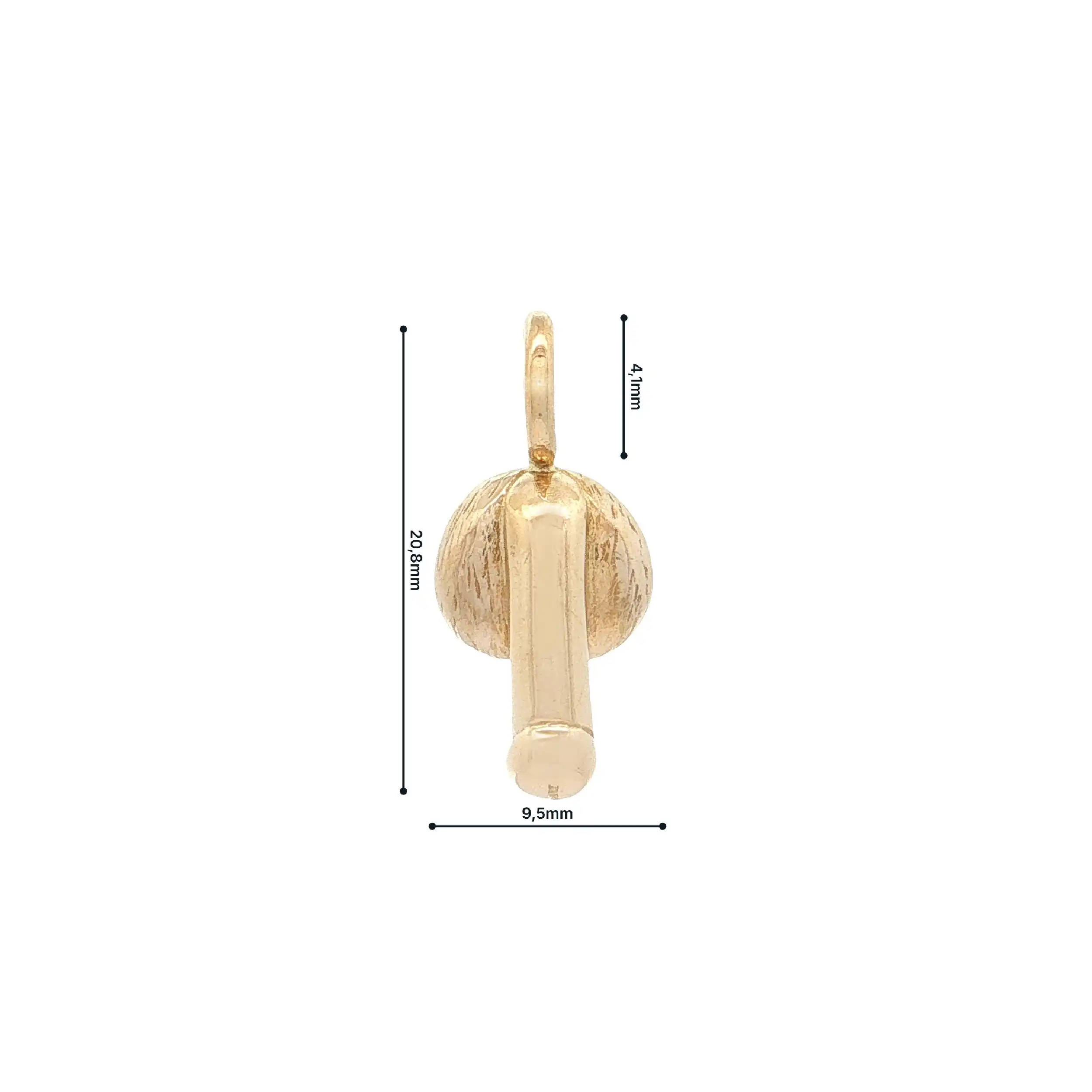 Anhänger Gelbgold "Phallus" Anhänger Gelbgold "Phallus"