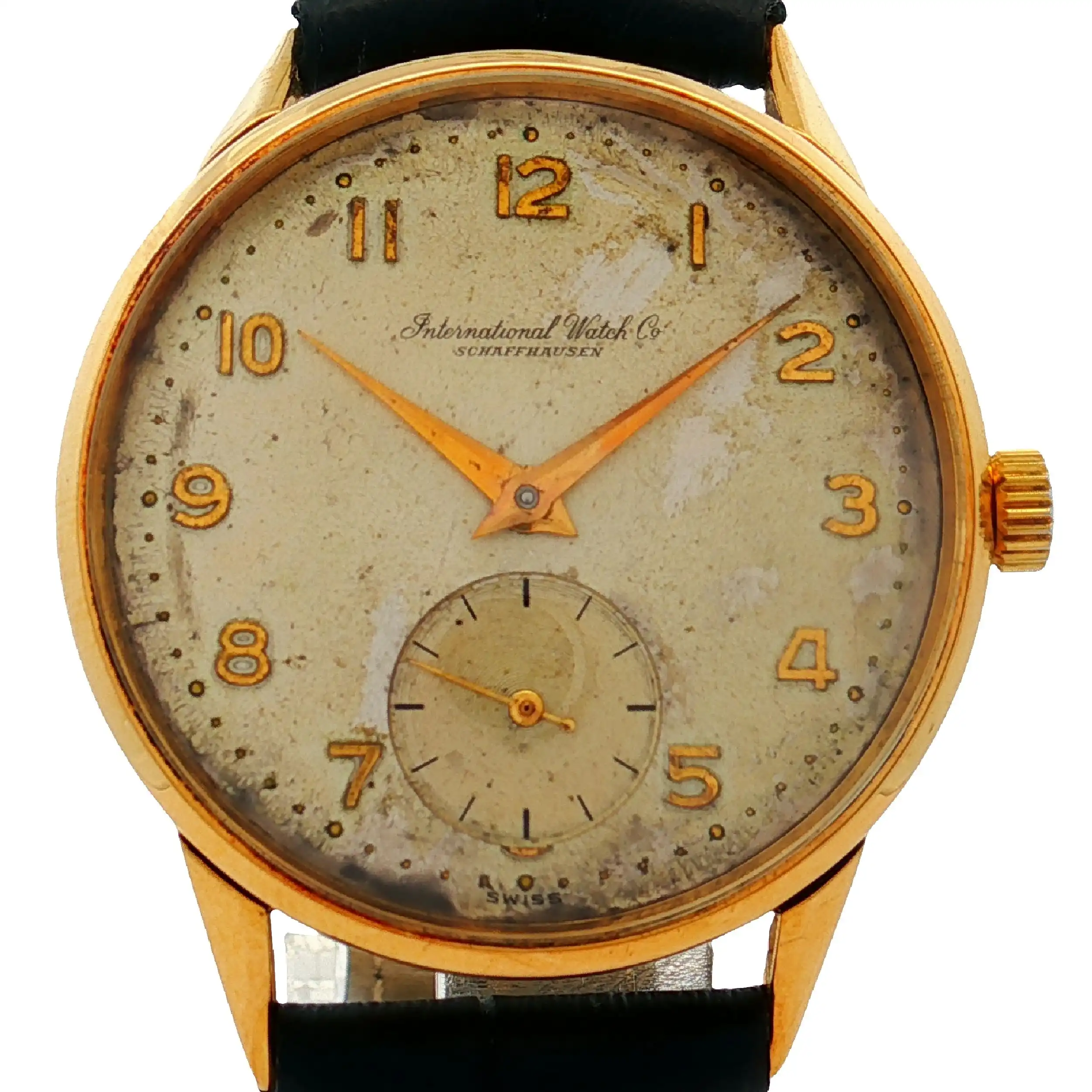 Herrenuhr IWC 18K Gold ca 1951 Kal. 88 Herrenuhr IWC 18K Gold ca 1951 Kal. 88
