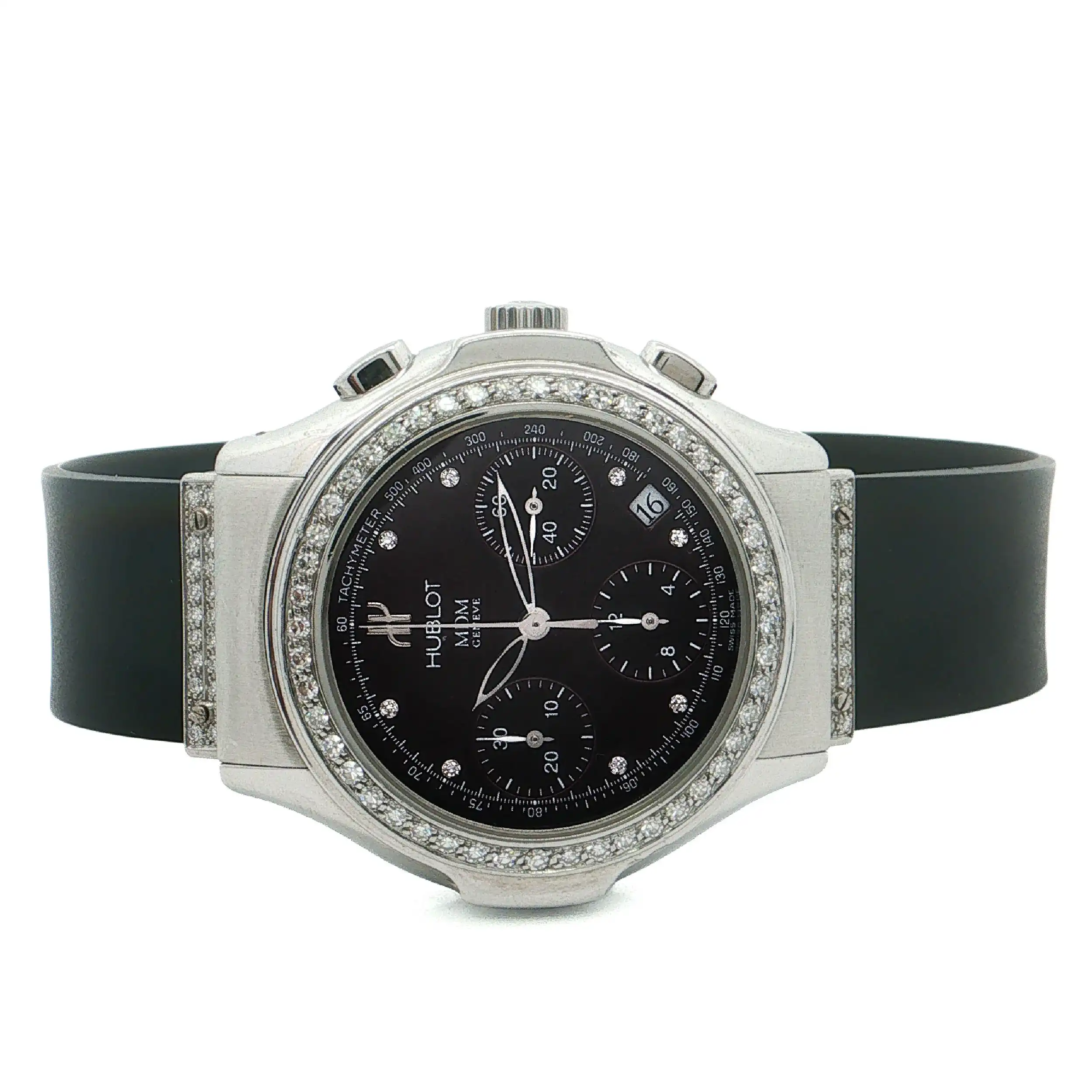 Herrenuhr Hublot MDM Chronograph 40mm dunkelrotes Ziffernblatt Ref.1810.1.054 Herrenuhr Hublot MDM Chronograph 40mm dunkelrotes Ziffernblatt Ref.1810.1.054