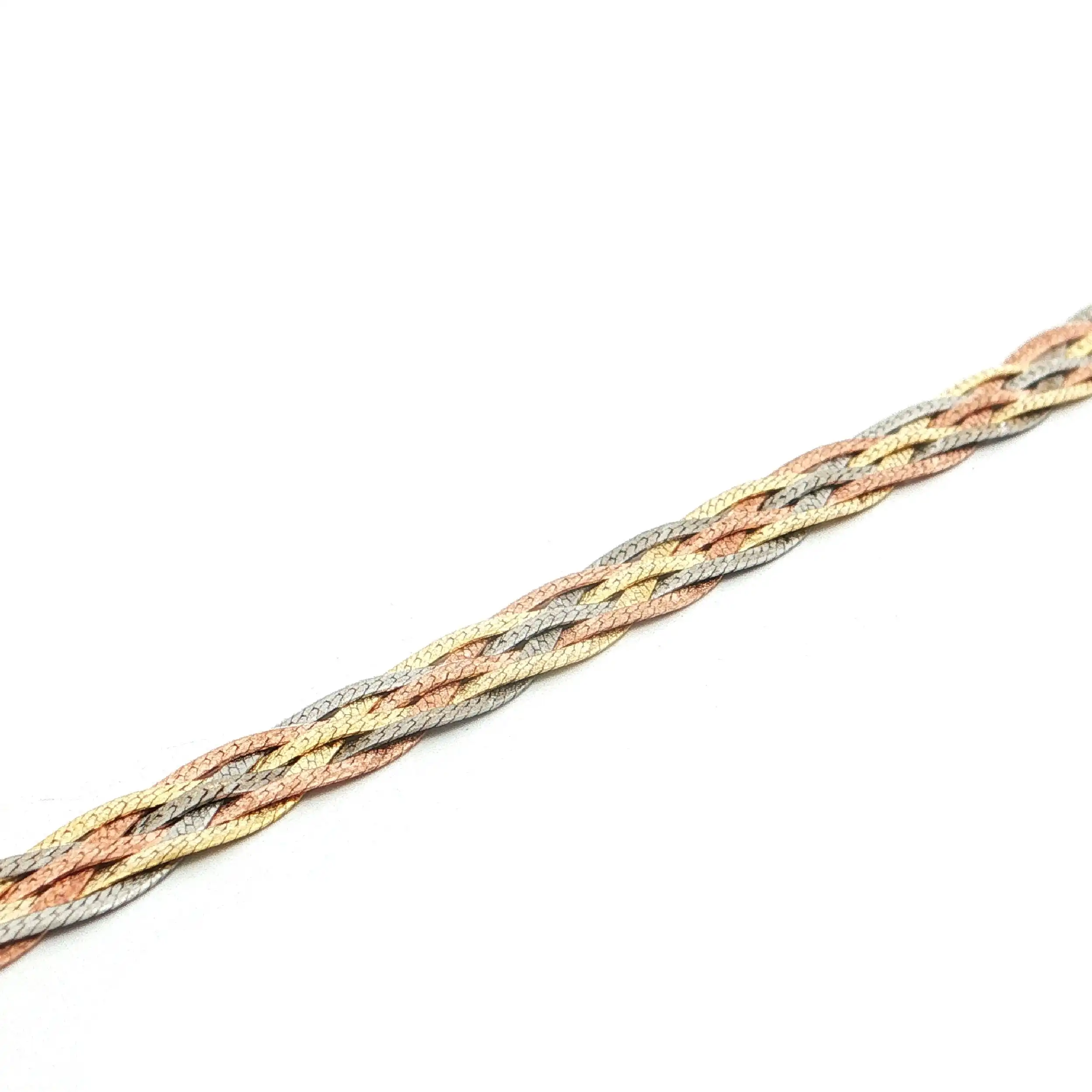 Armband geflochten Tricolor