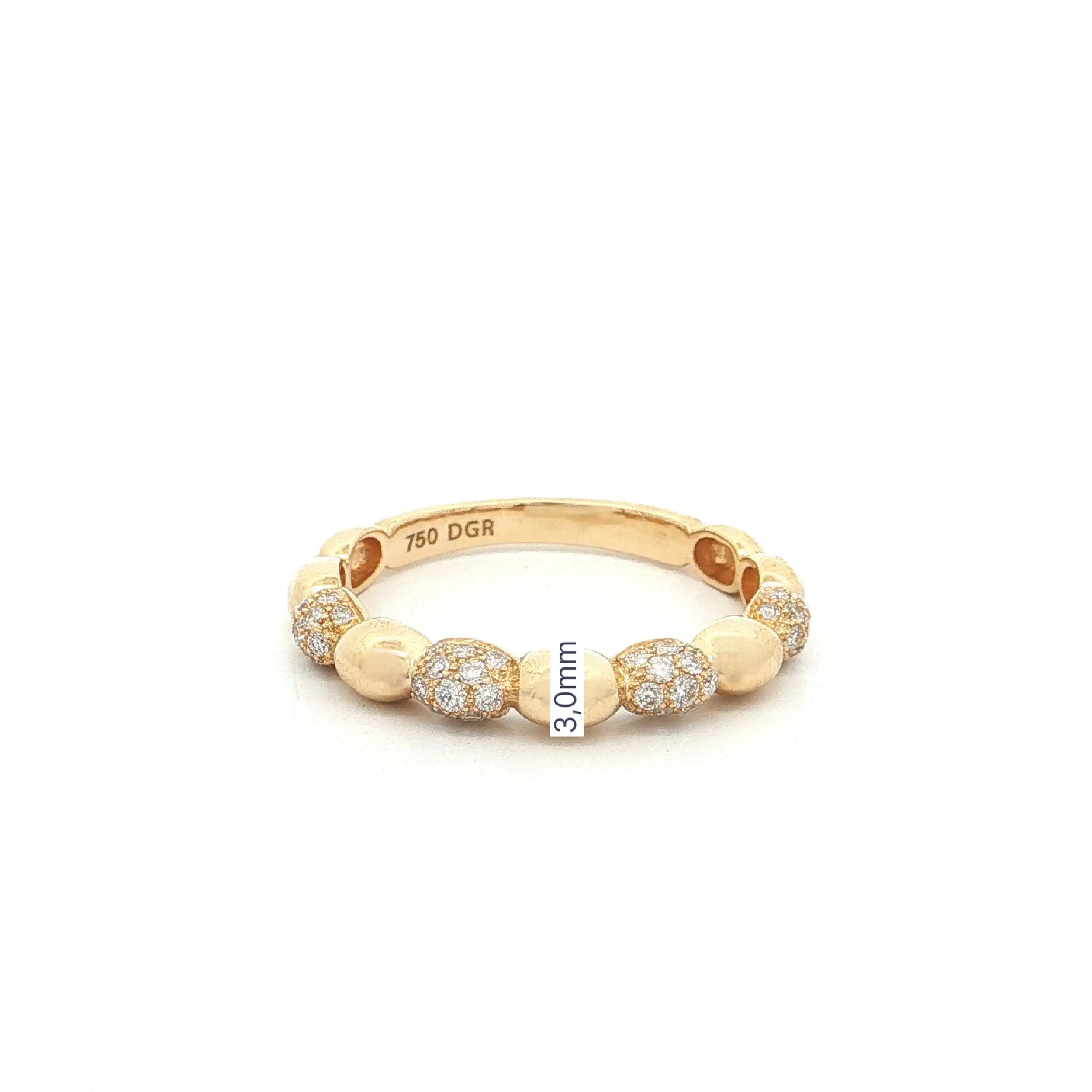 Ring Gelbgold mit Brillanten Ring Gelbgold mit Brillanten