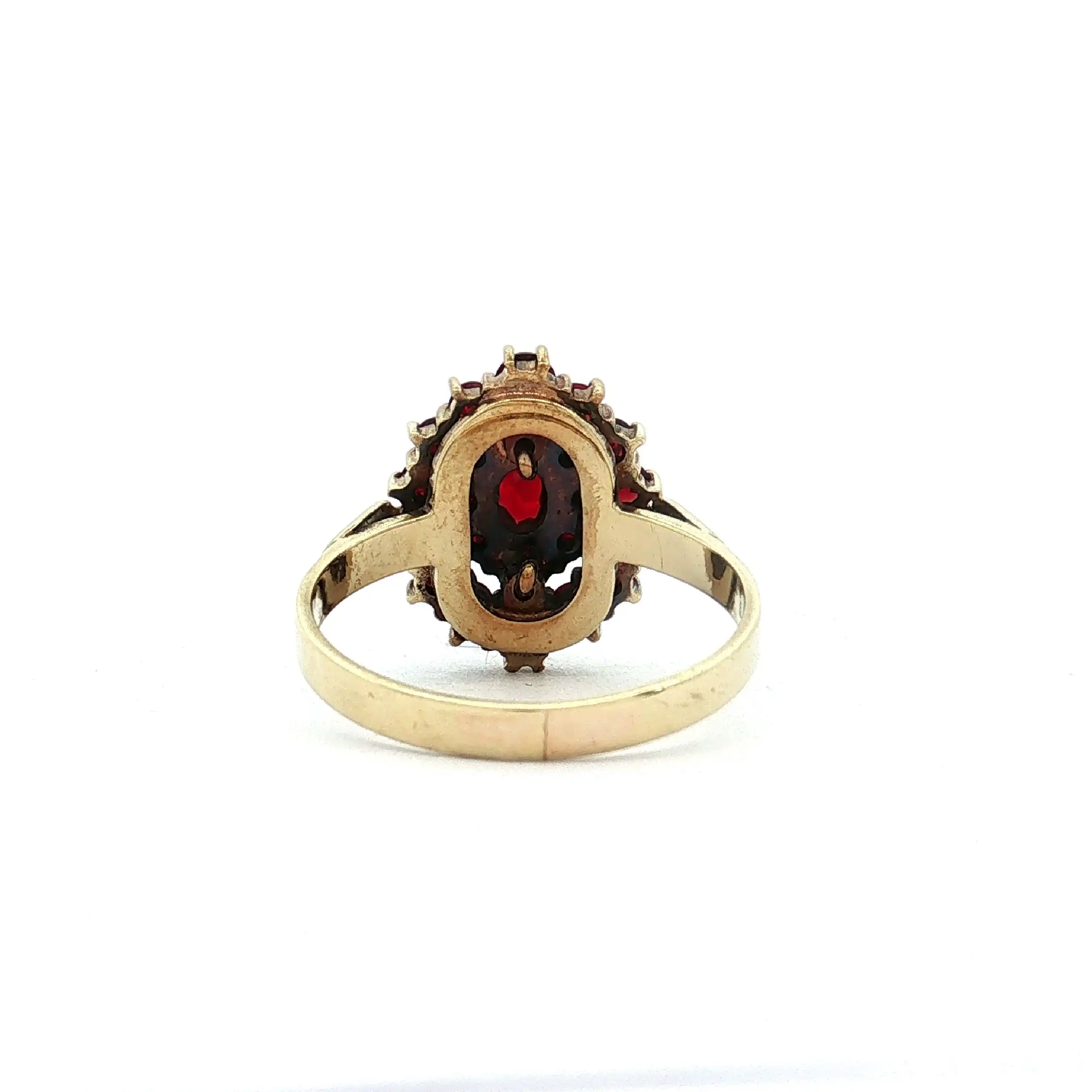 Ring Gelbgold mit Granat Ring Gelbgold mit Granat