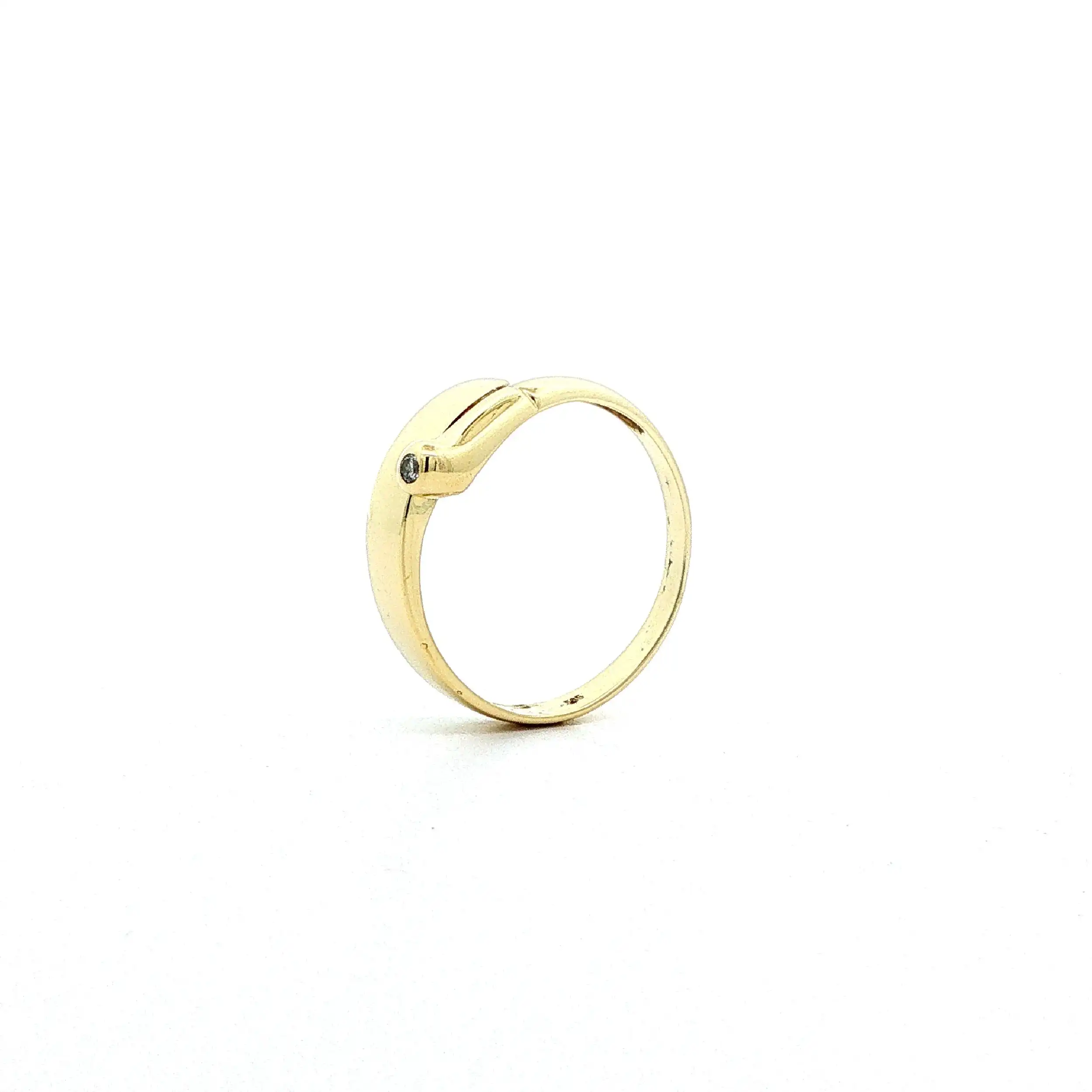 Ring Gelbgold mit Brillant