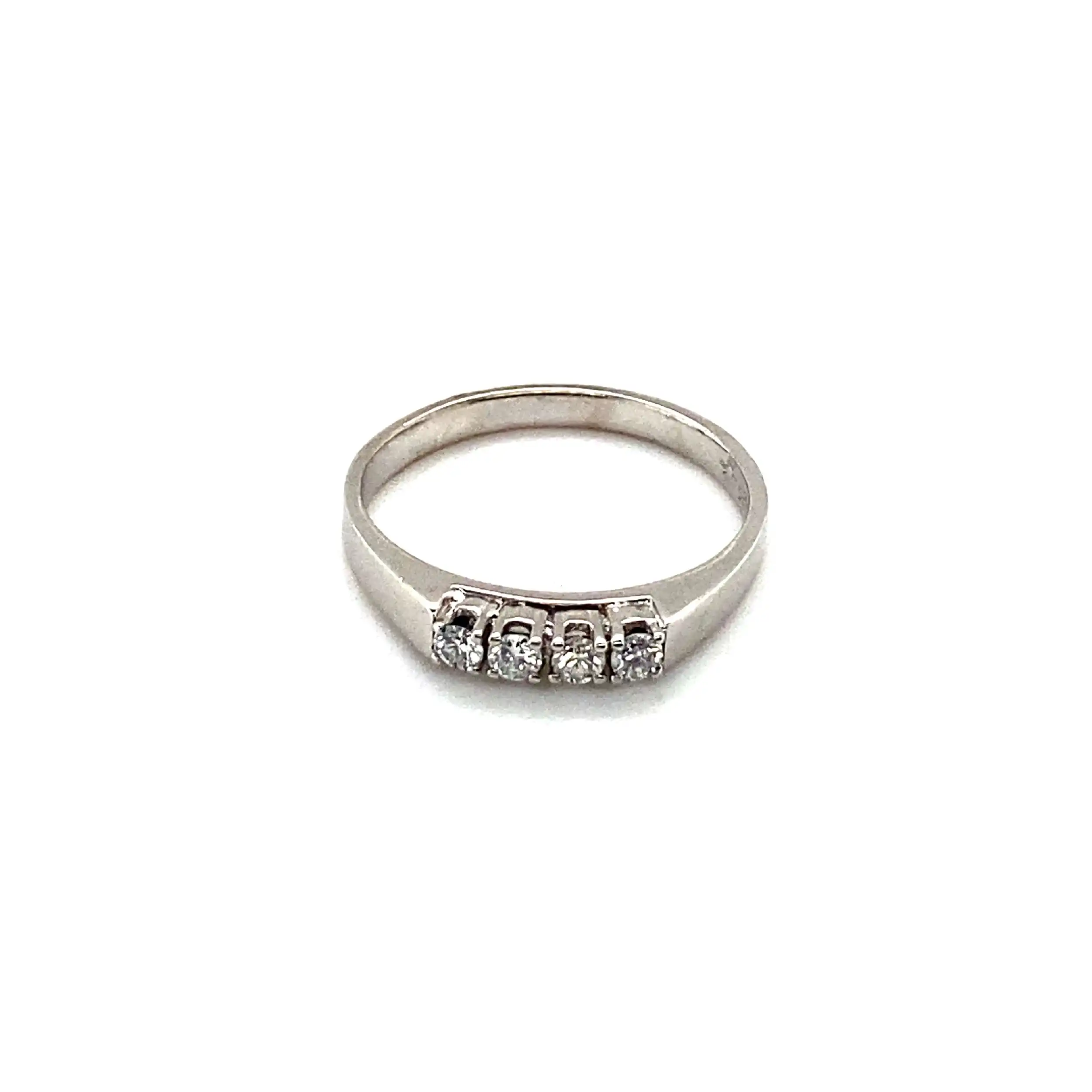 Ring Weißgold mit Brillanten