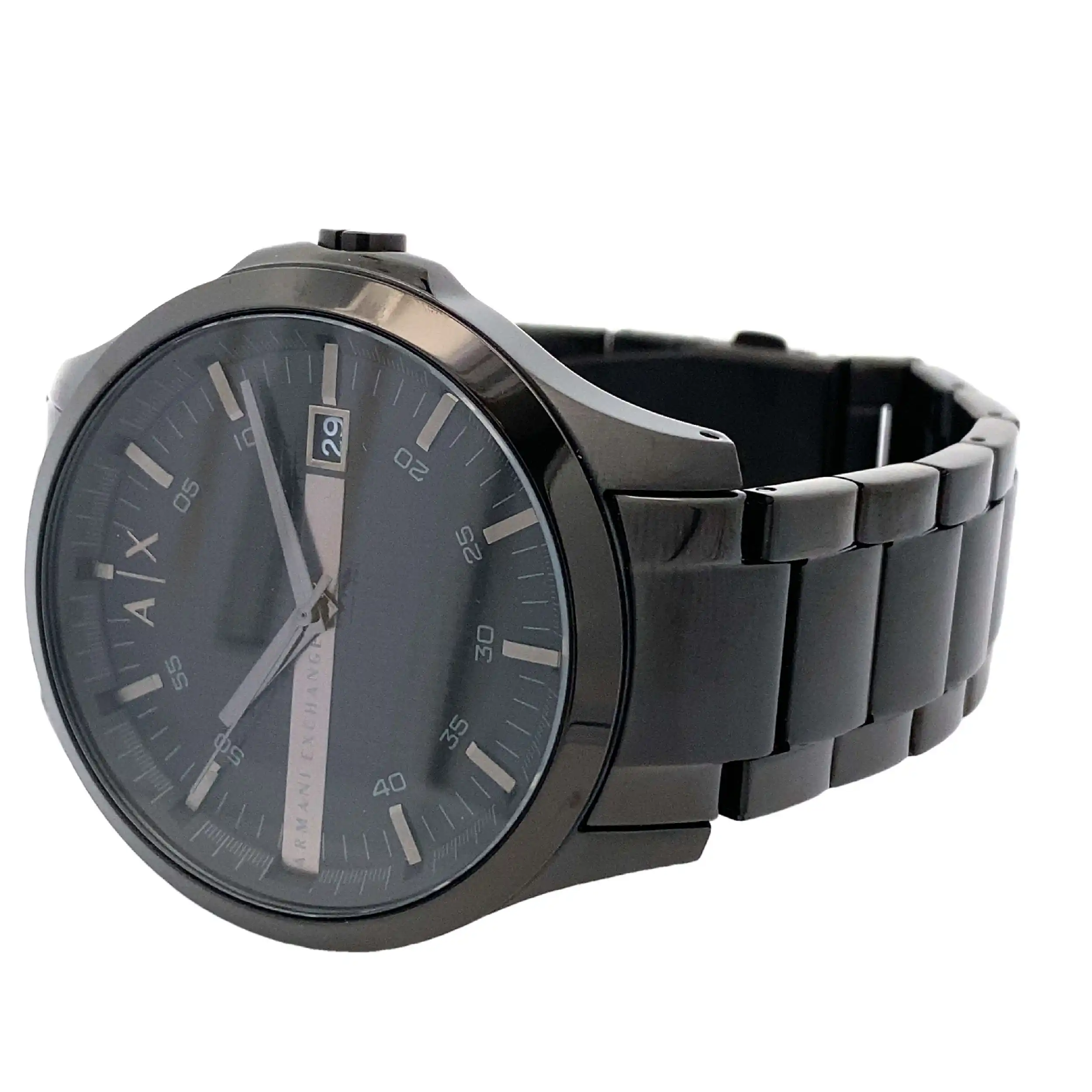 Herrenuhr Armani Exchange Hampton Uhren-Set mit Lederarmband Herrenuhr Armani Exchange Hampton Uhren-Set mit Lederarmband