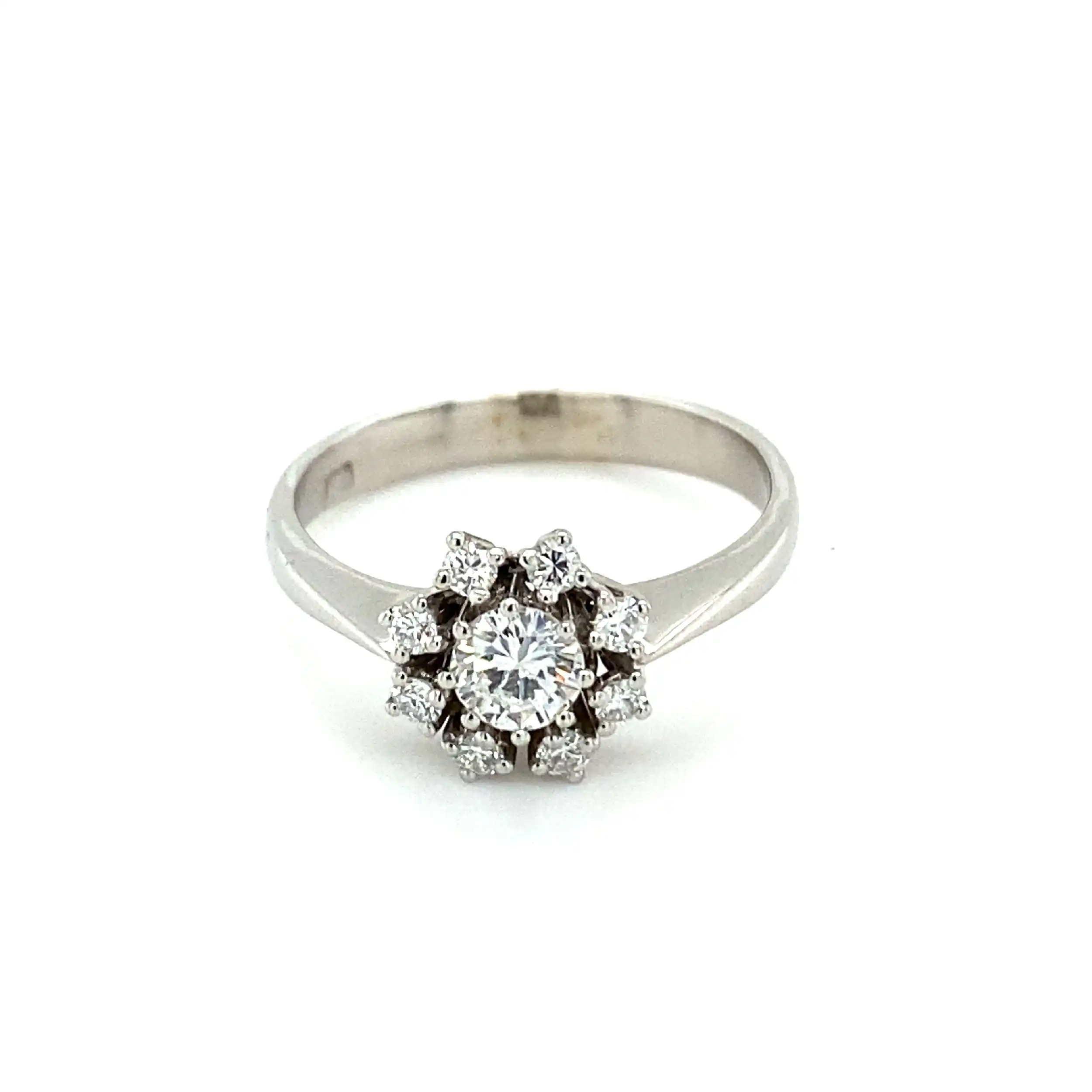 Ring Weißgold mit Brillanten
