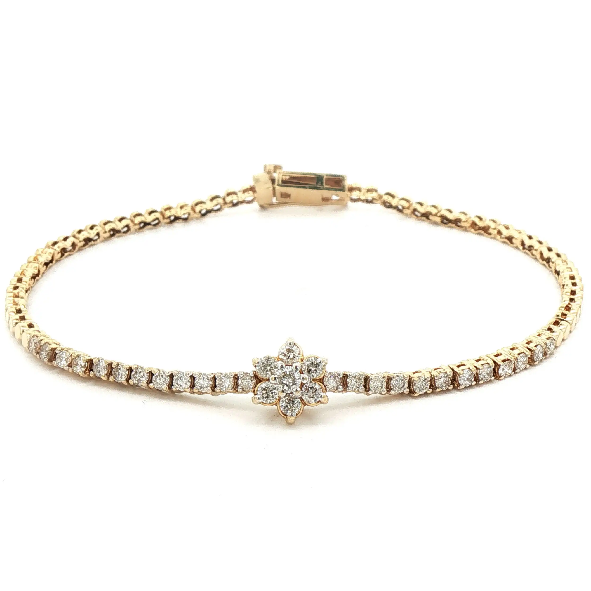 Armband Gelbgold mit Brillanten Armband Gelbgold mit Brillanten
