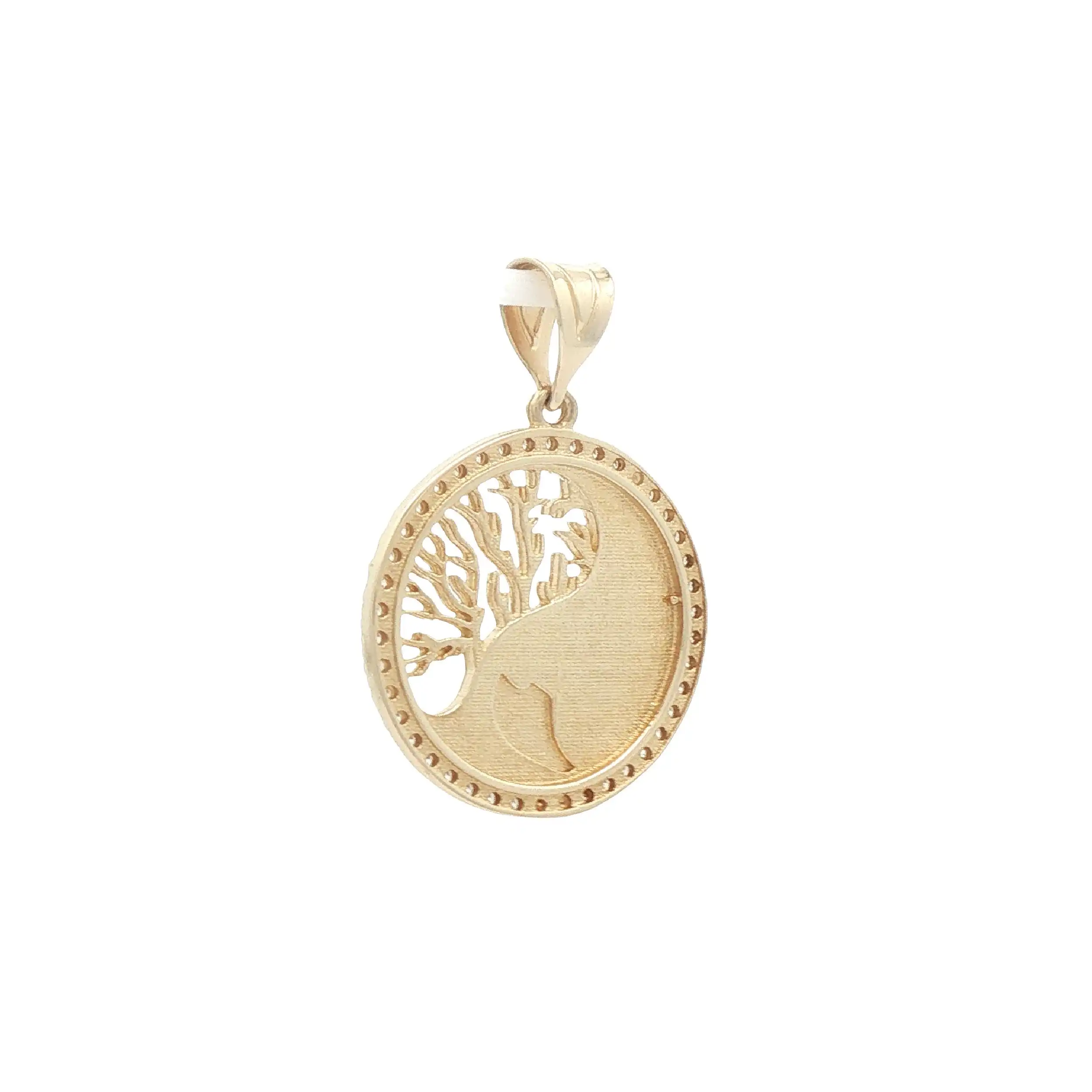 Anhänger Gelbgold mit Zirkonia Anhänger Gelbgold mit Zirkonia