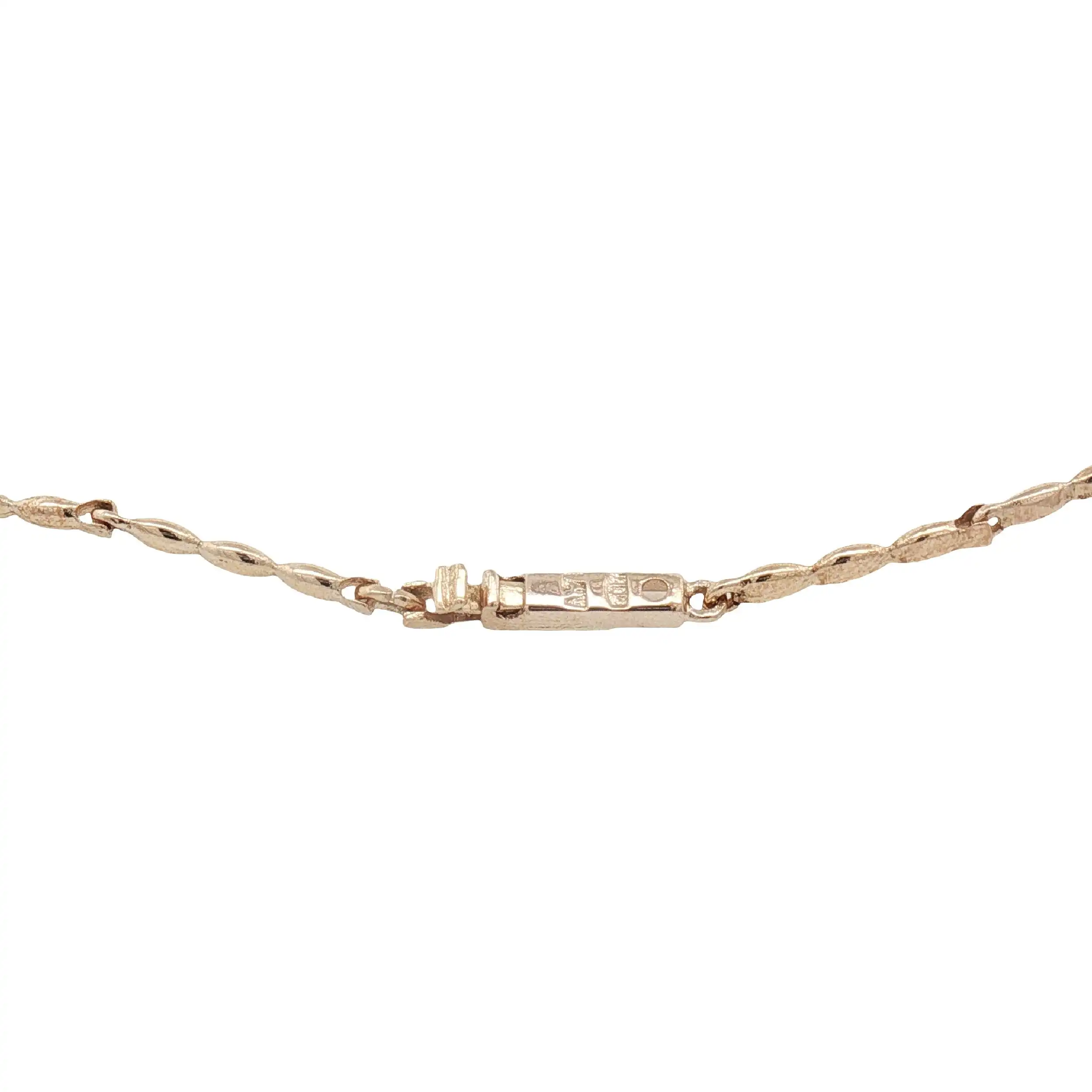 Collier Gelbgold mit blauen Farbsteinen und Zirkonia