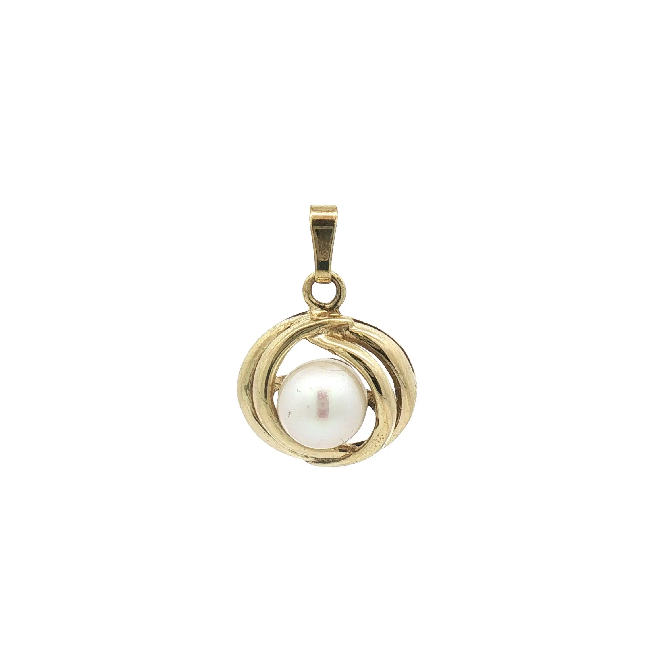 Anhänger Gelbgold mit Perle