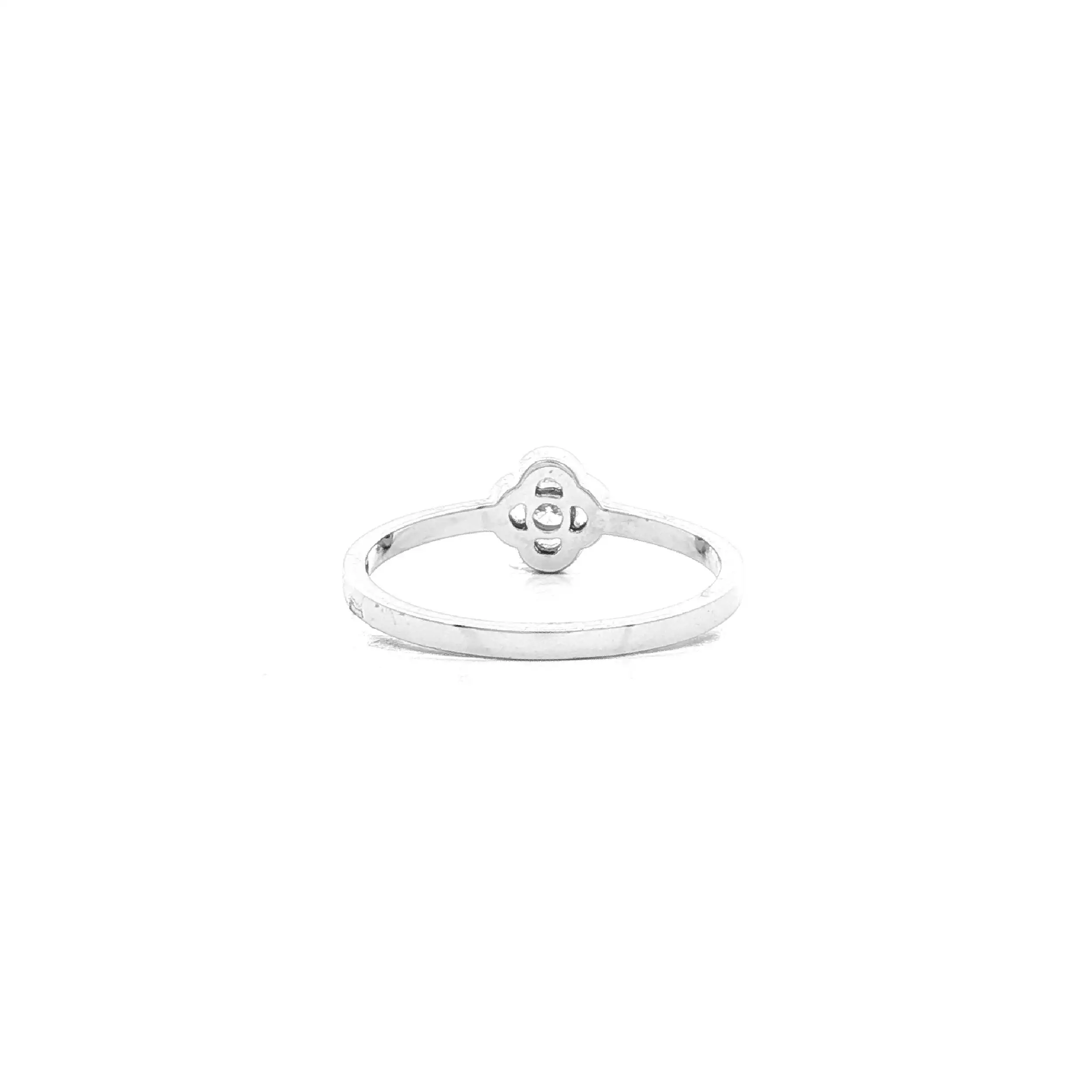 Ring Weißgold mit Brillanten Ring Weißgold mit Brillanten