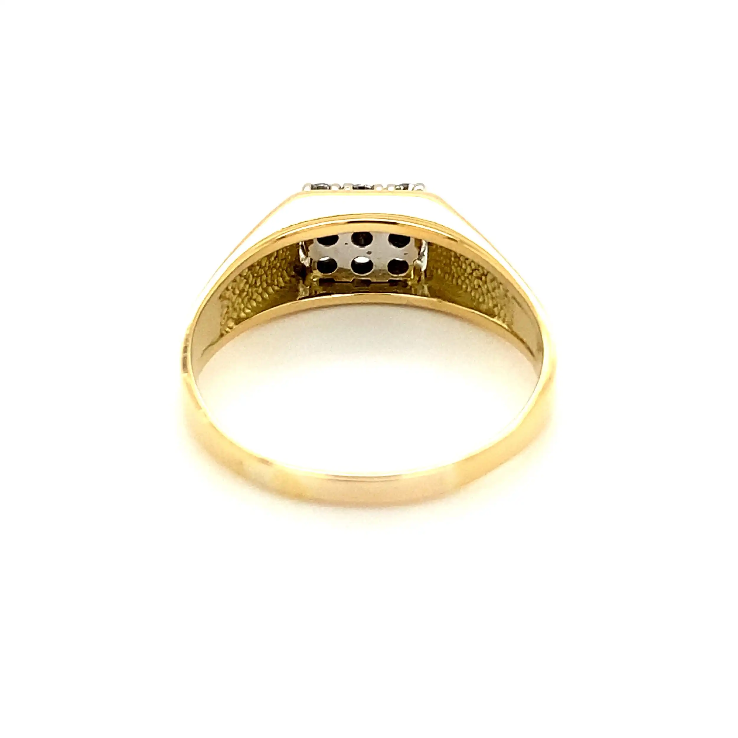 Ring Gelbgold mit Brillanten