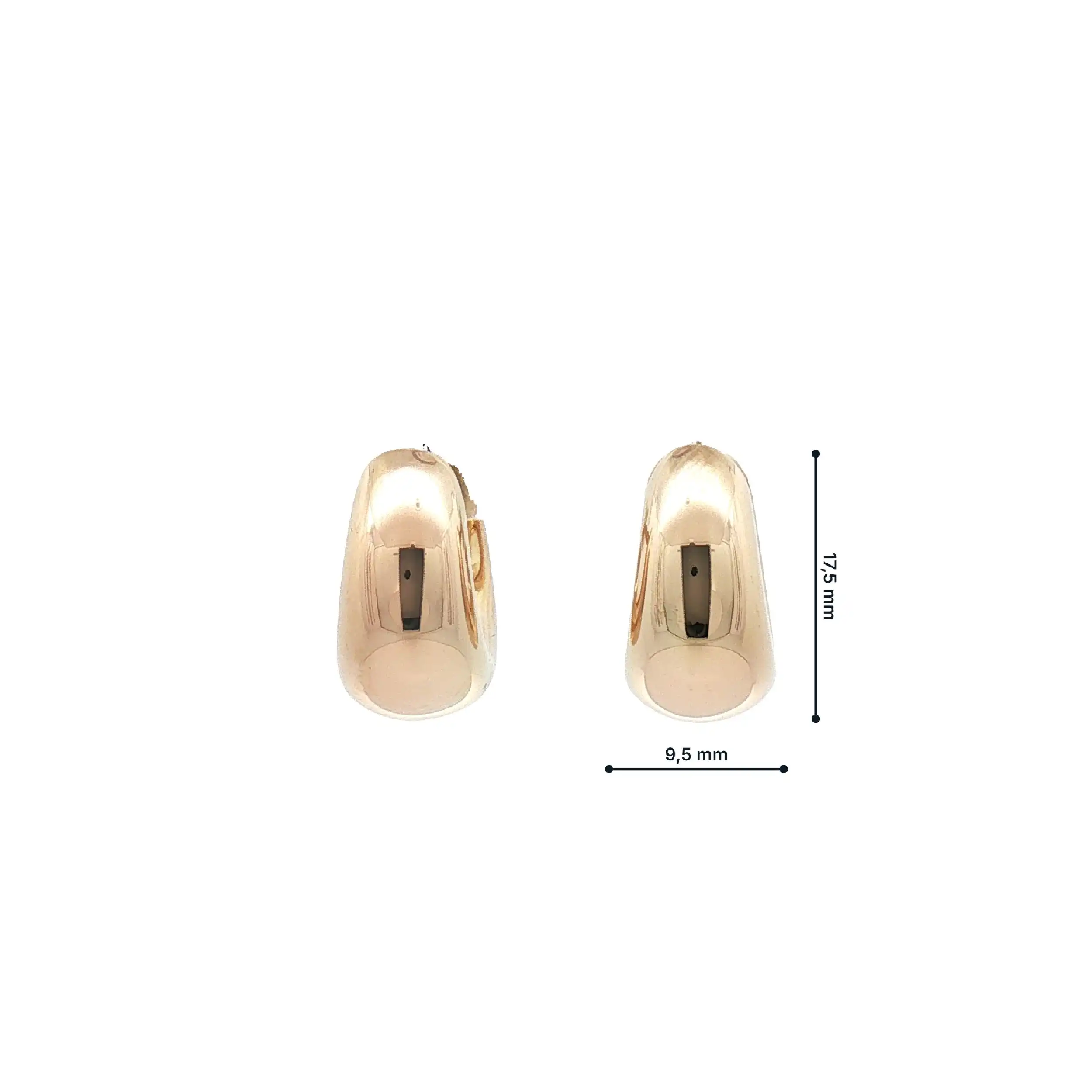 Creolen Gelbgold