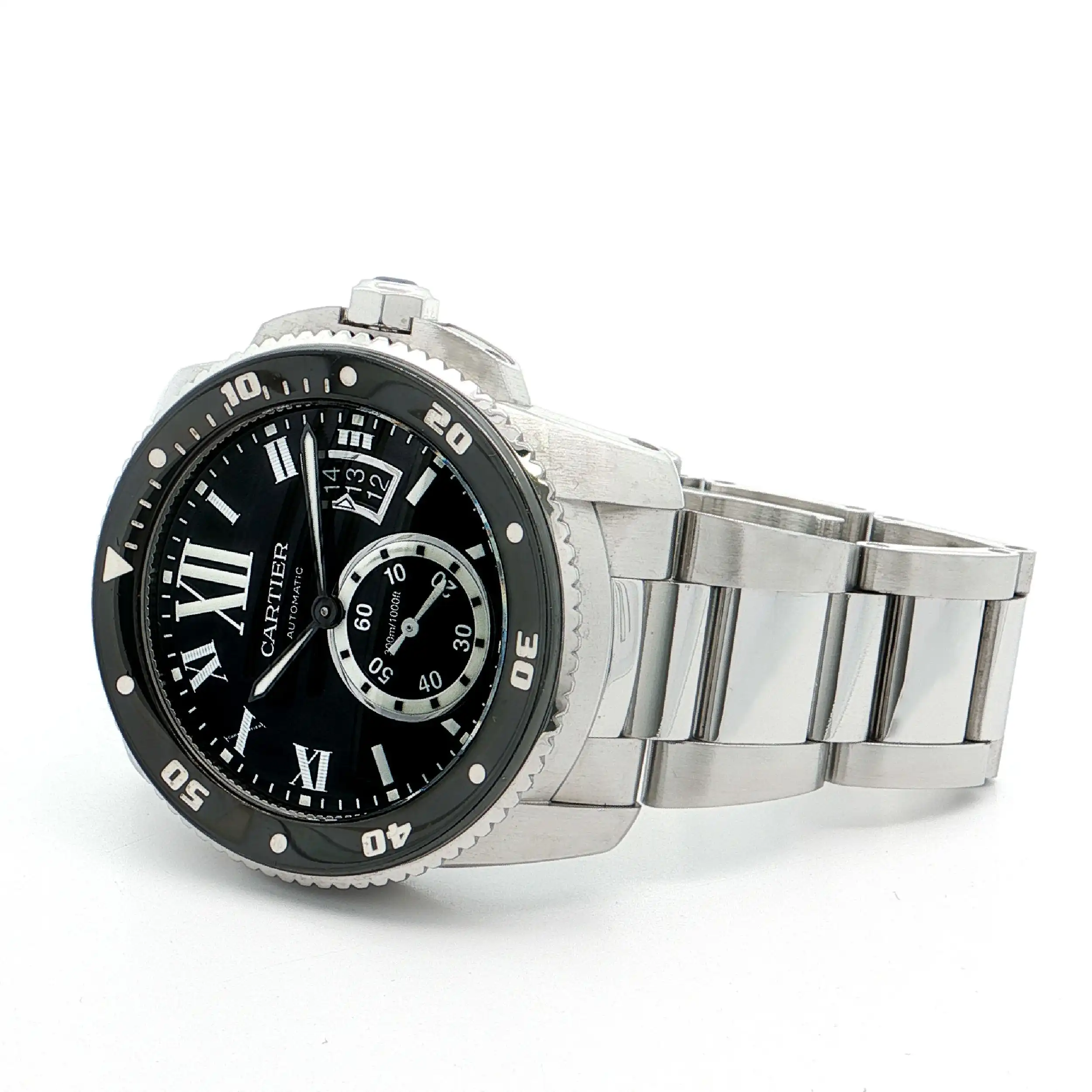 Herrenuhr Cartier Calibre de Cartier Diver mit Box und Papieren Herrenuhr Cartier Calibre de Cartier Diver mit Box und Papieren
