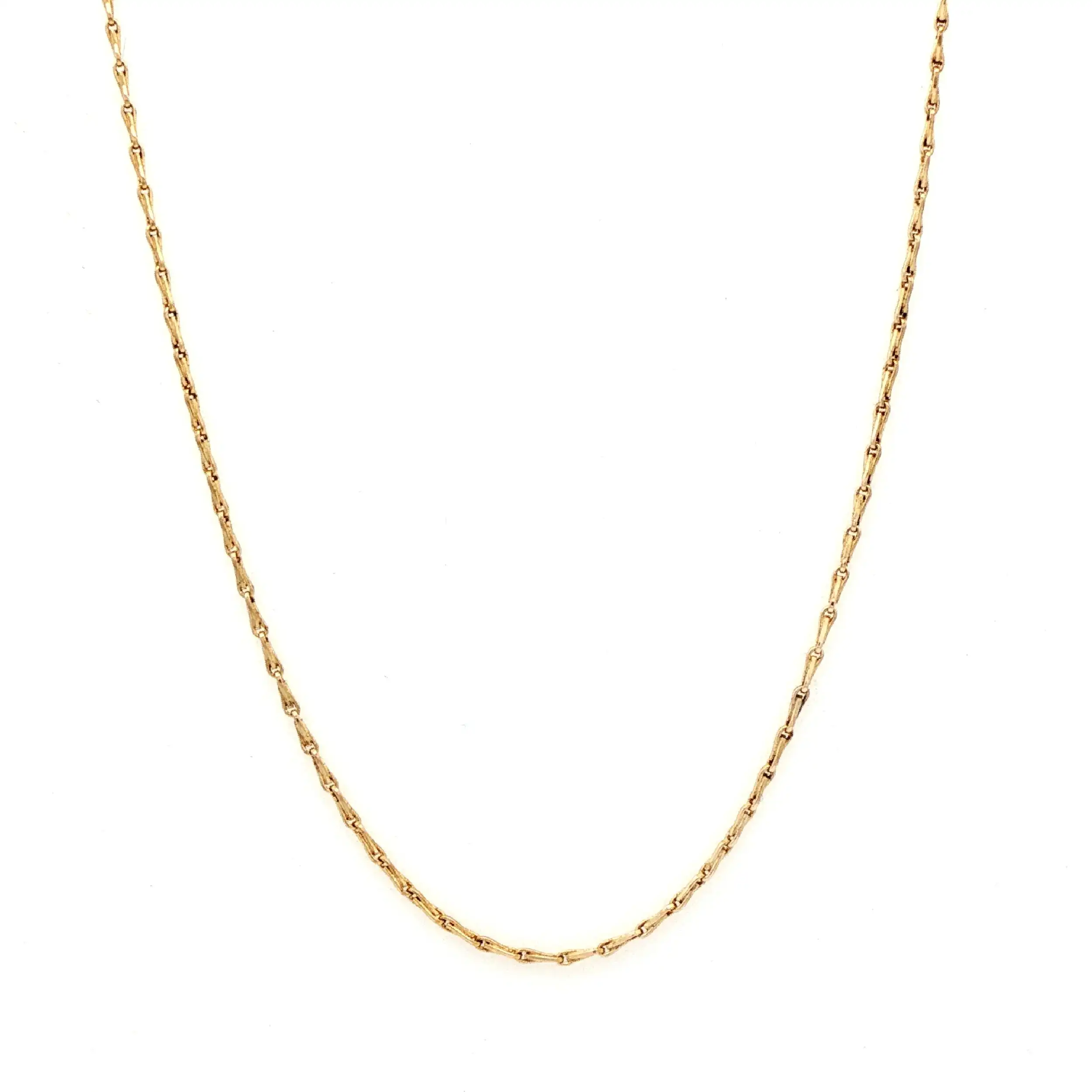 Haferkornkette Gelbgold