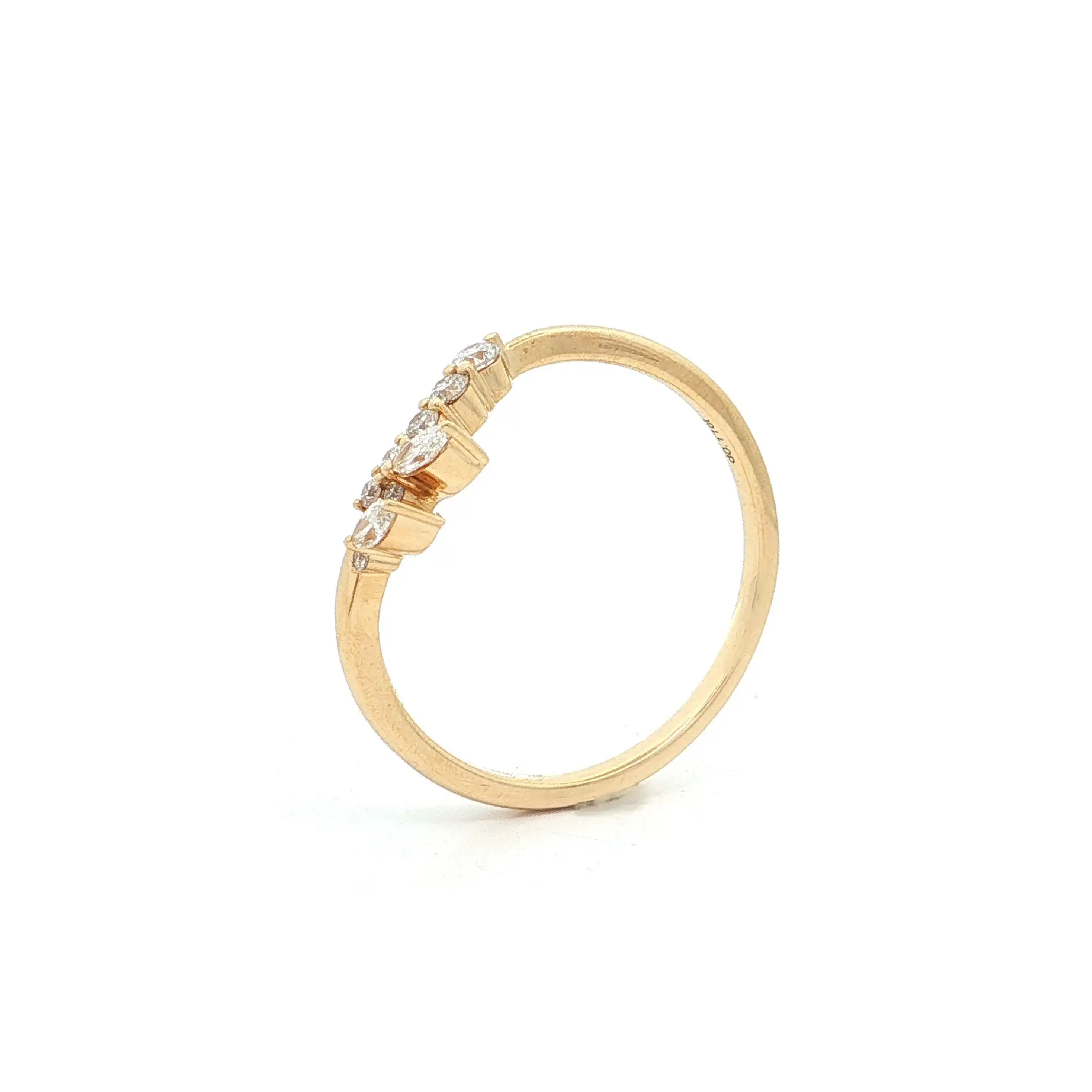 Ring Gelbgold mit Brillanten Ring Gelbgold mit Brillanten