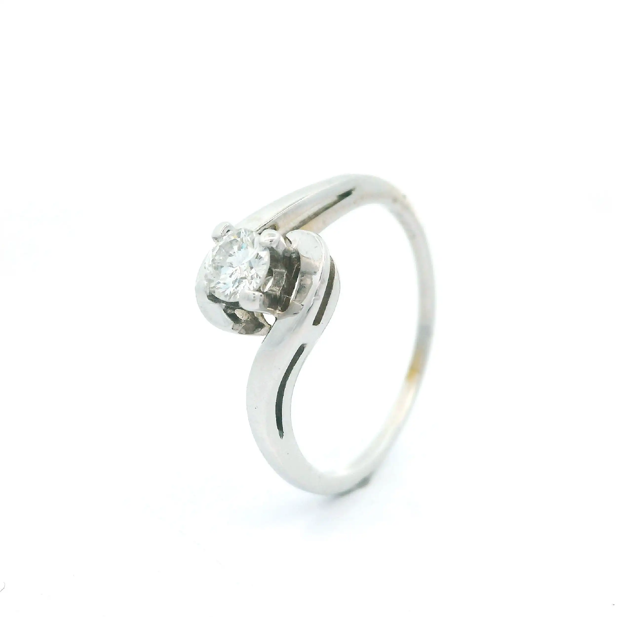 Ring Weißgold mit Brillant