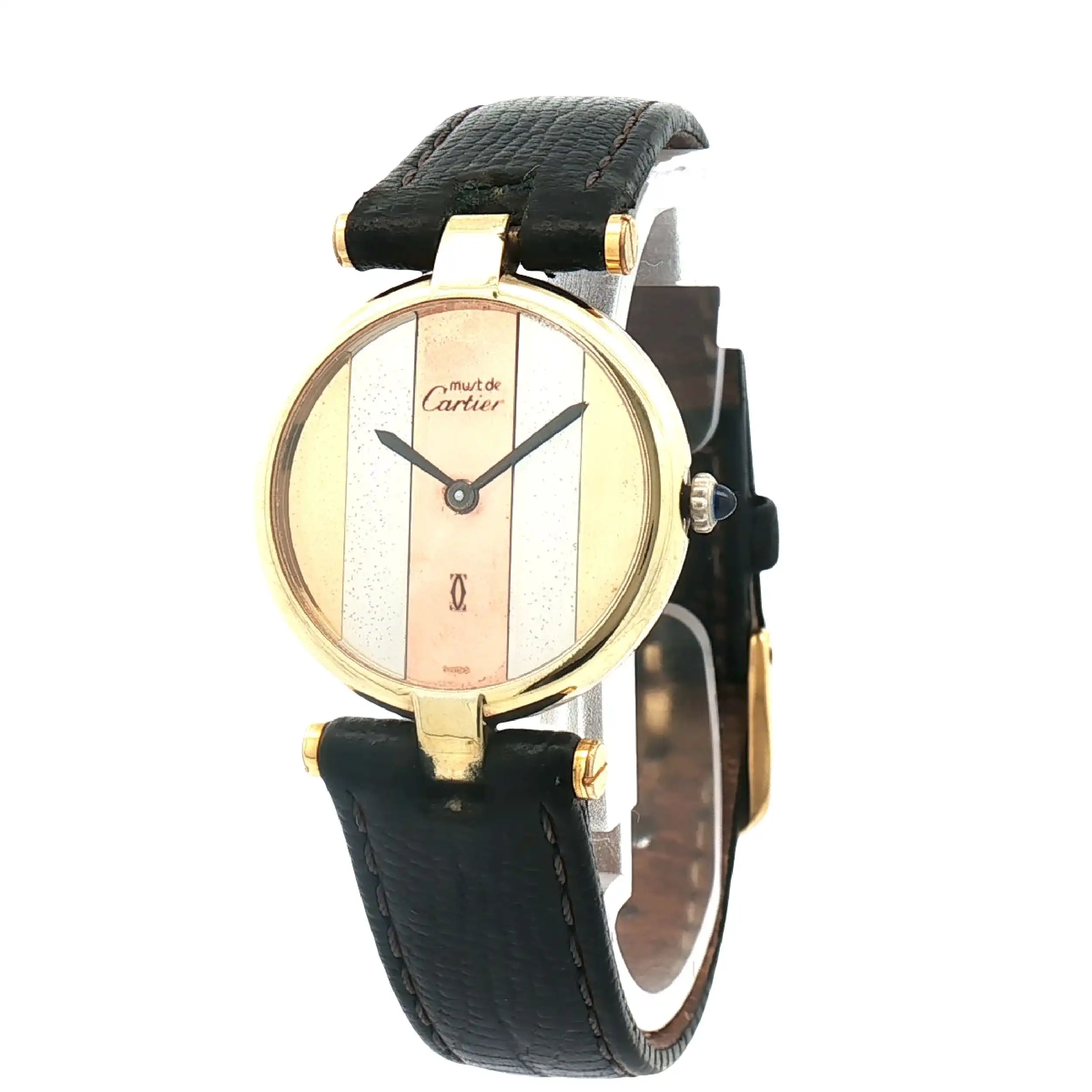 Damenuhr Cartier Must de Cartier Colisée Trinity BJ ca 1995 Damenuhr Cartier Must de Cartier Colisée Trinity BJ ca 1995
