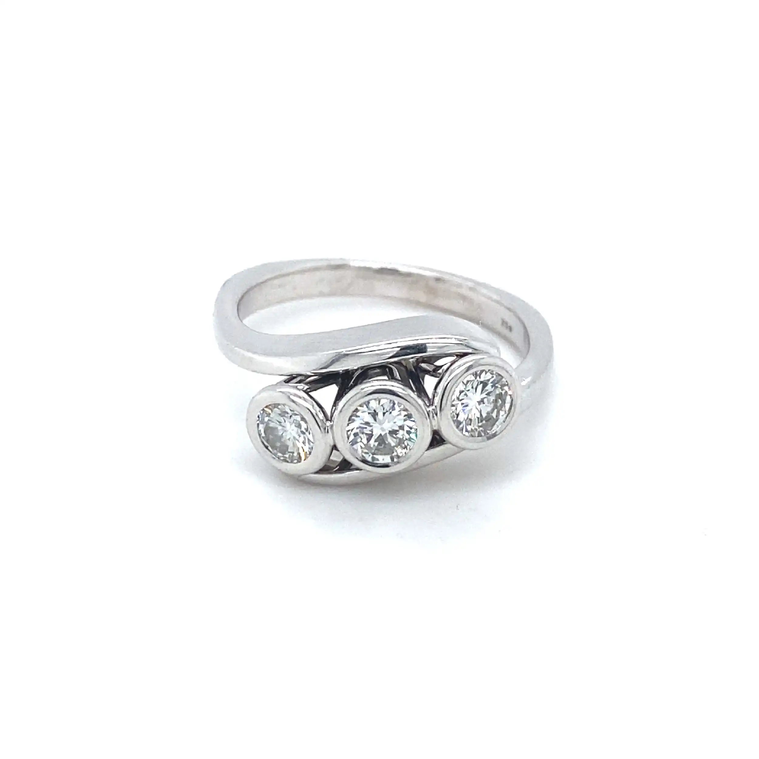 Ring Weißgold mit Brillanten