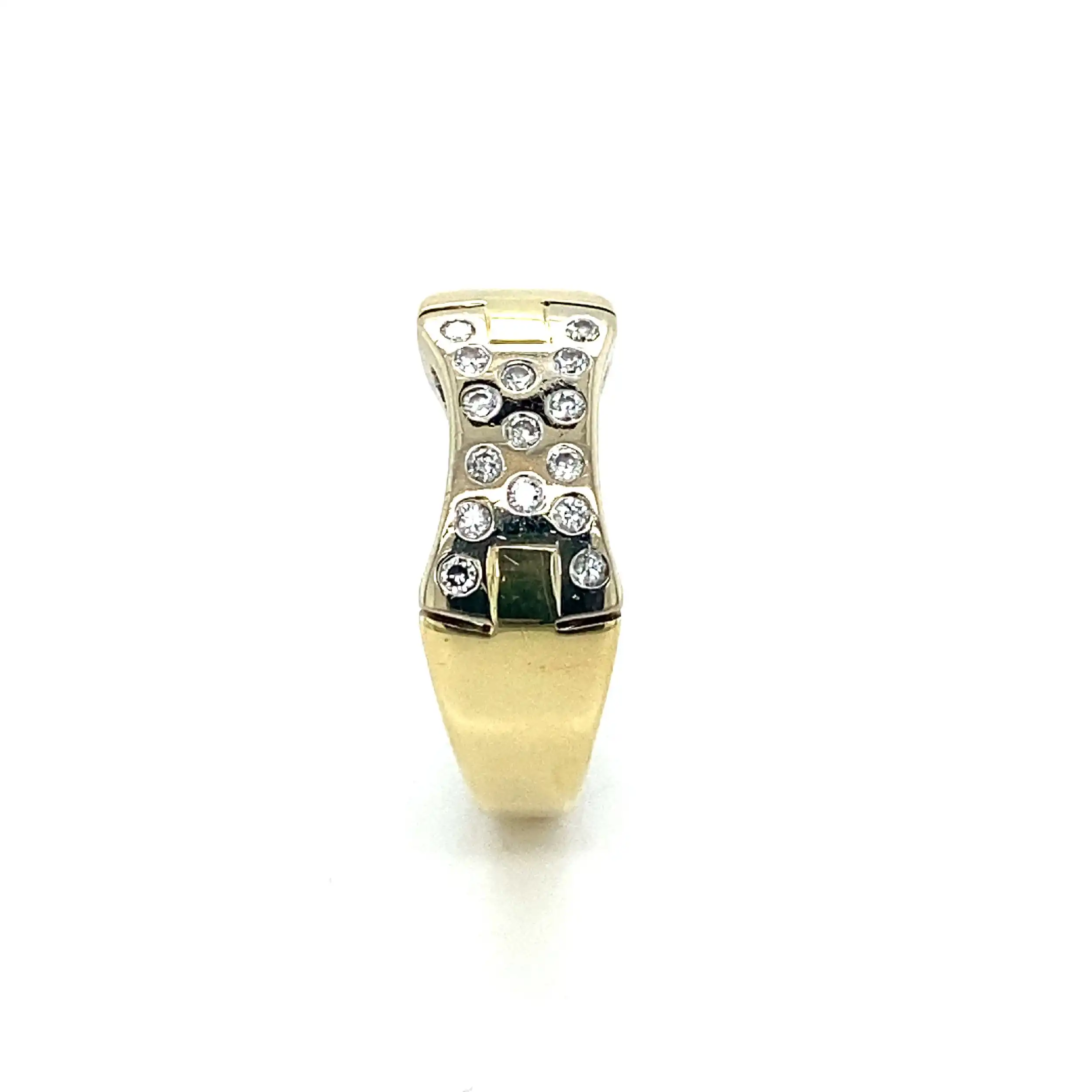 Ring Bicolor mit Brillanten Ring Bicolor mit Brillanten