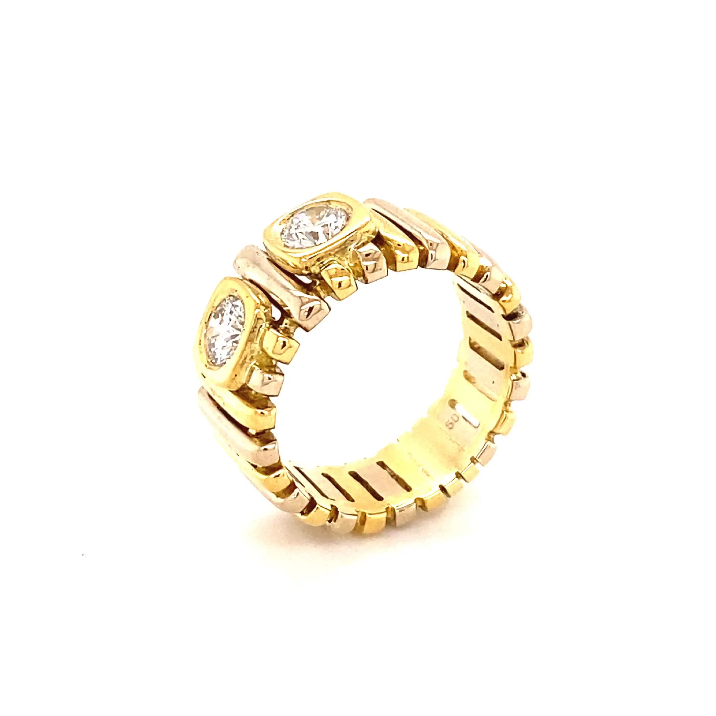Ring Gelbgold mit Brillanten