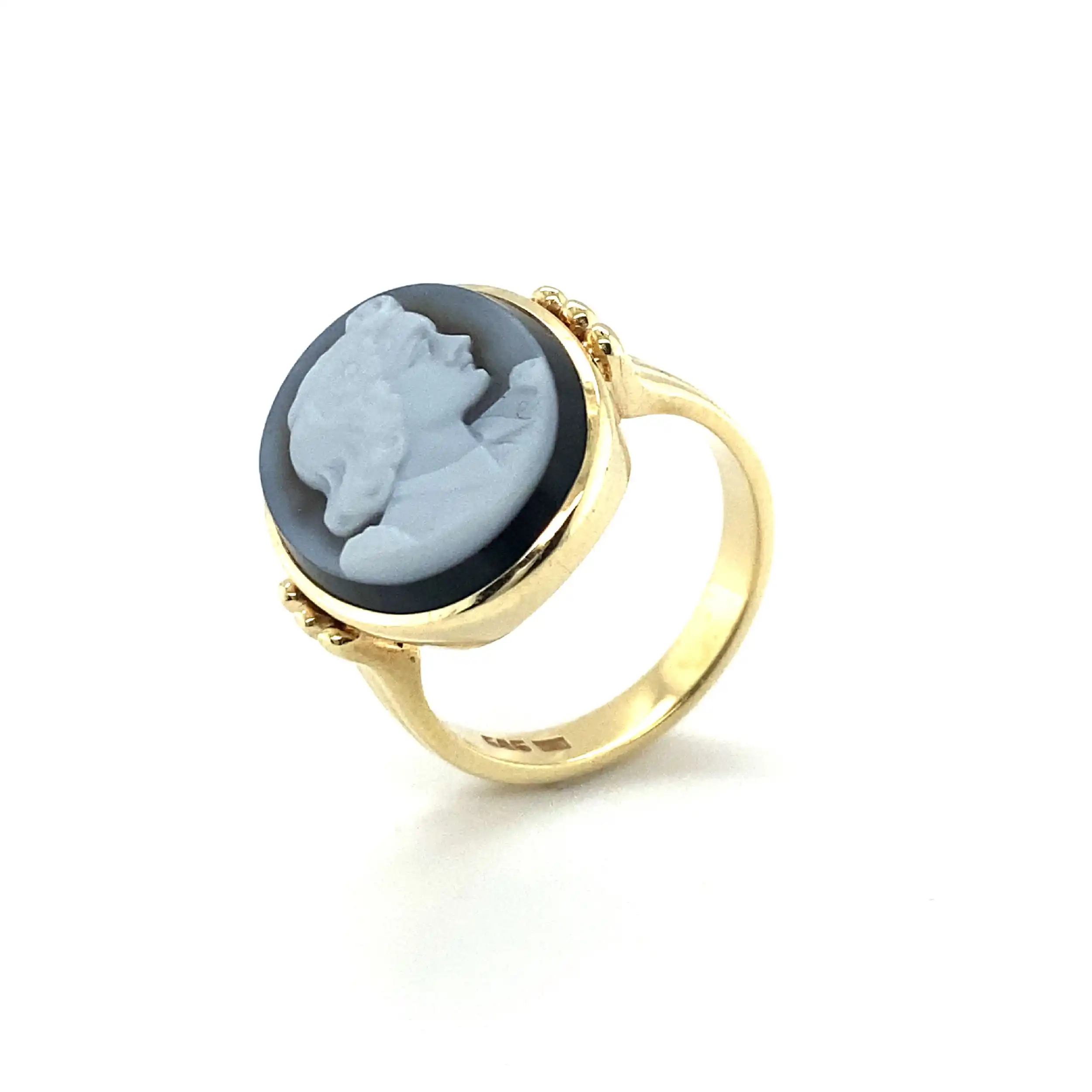 Ring Gelbgold mit Gemme Ring Gelbgold mit Gemme