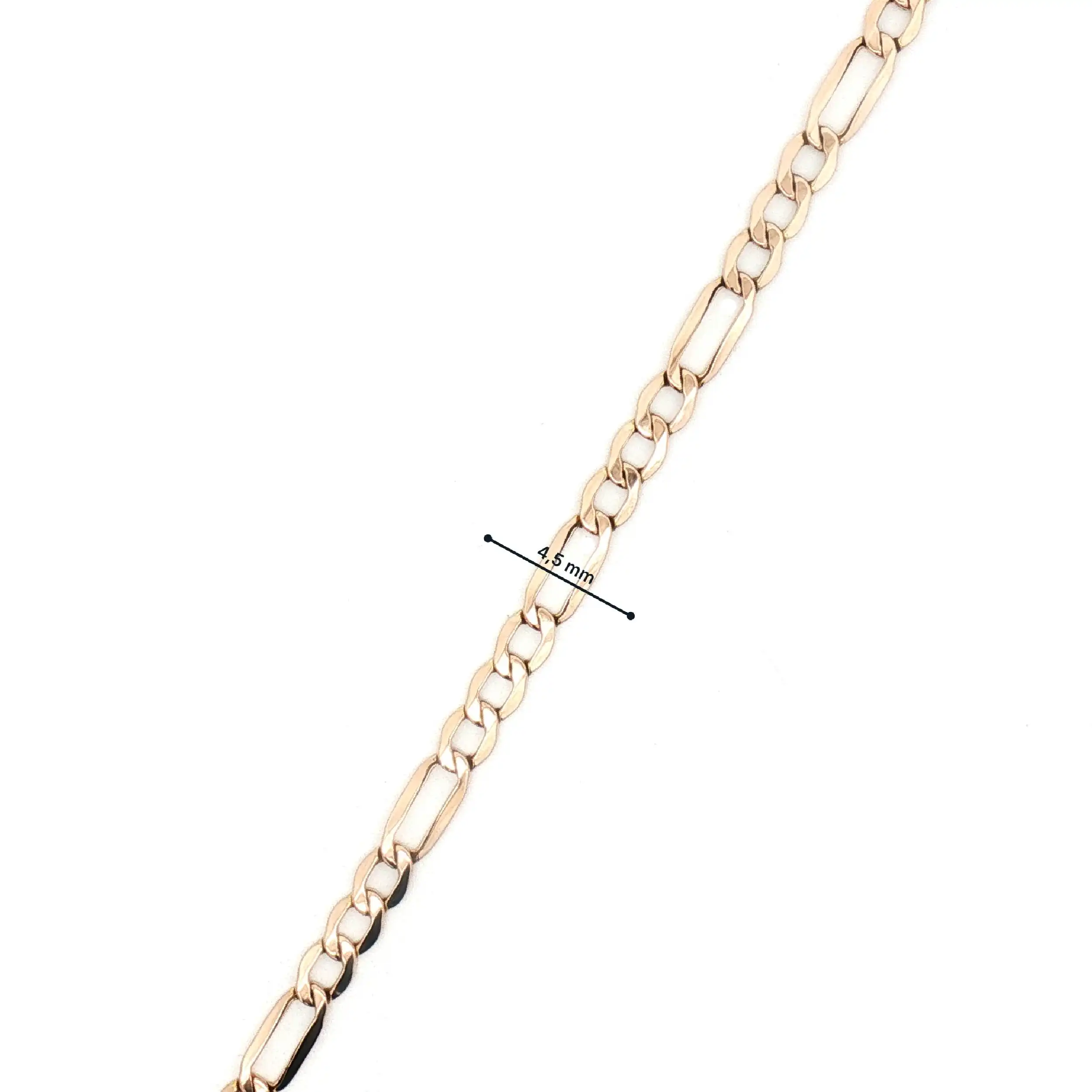 Figaroarmband Rotgold Figaroarmband Rotgold
