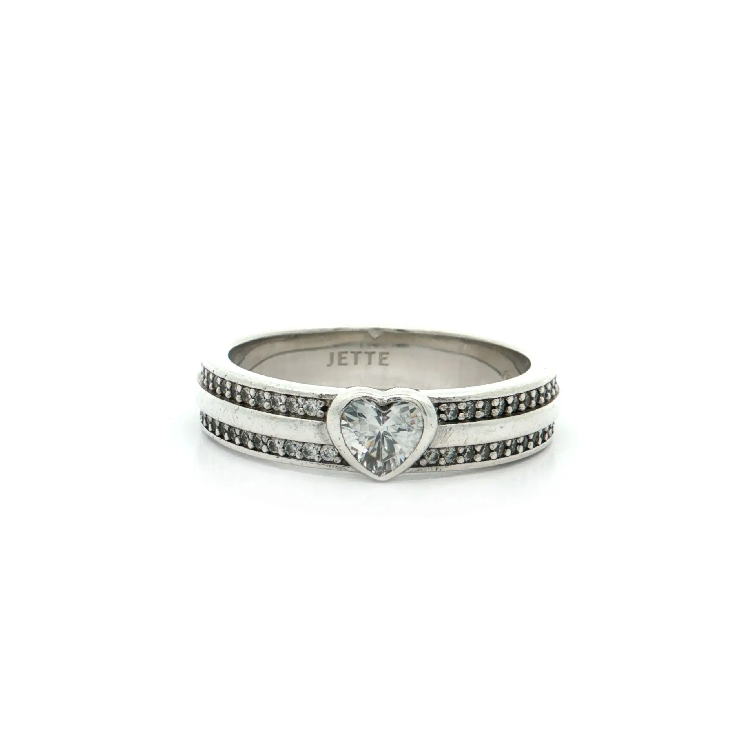 Silberring Jette mit Zirkonia Silberring Jette mit Zirkonia