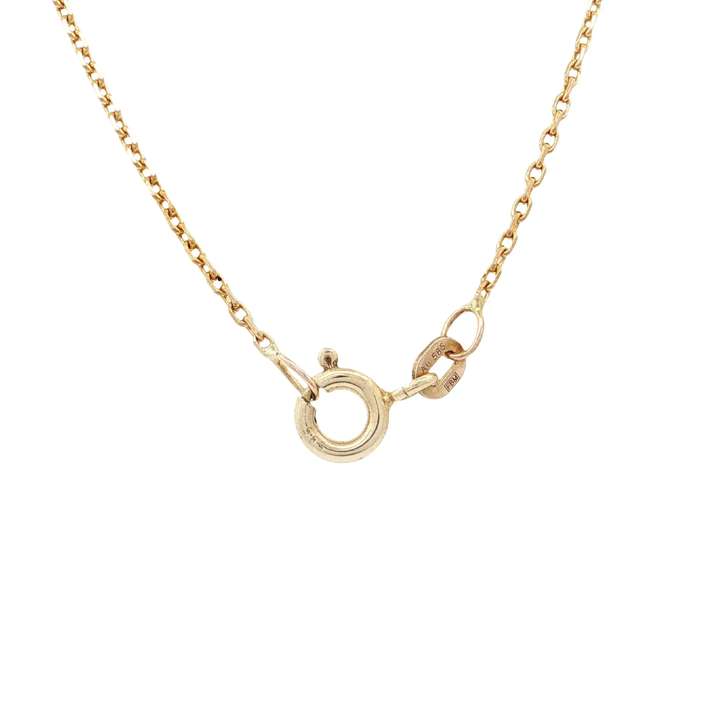 Ankerkette Gelbgold