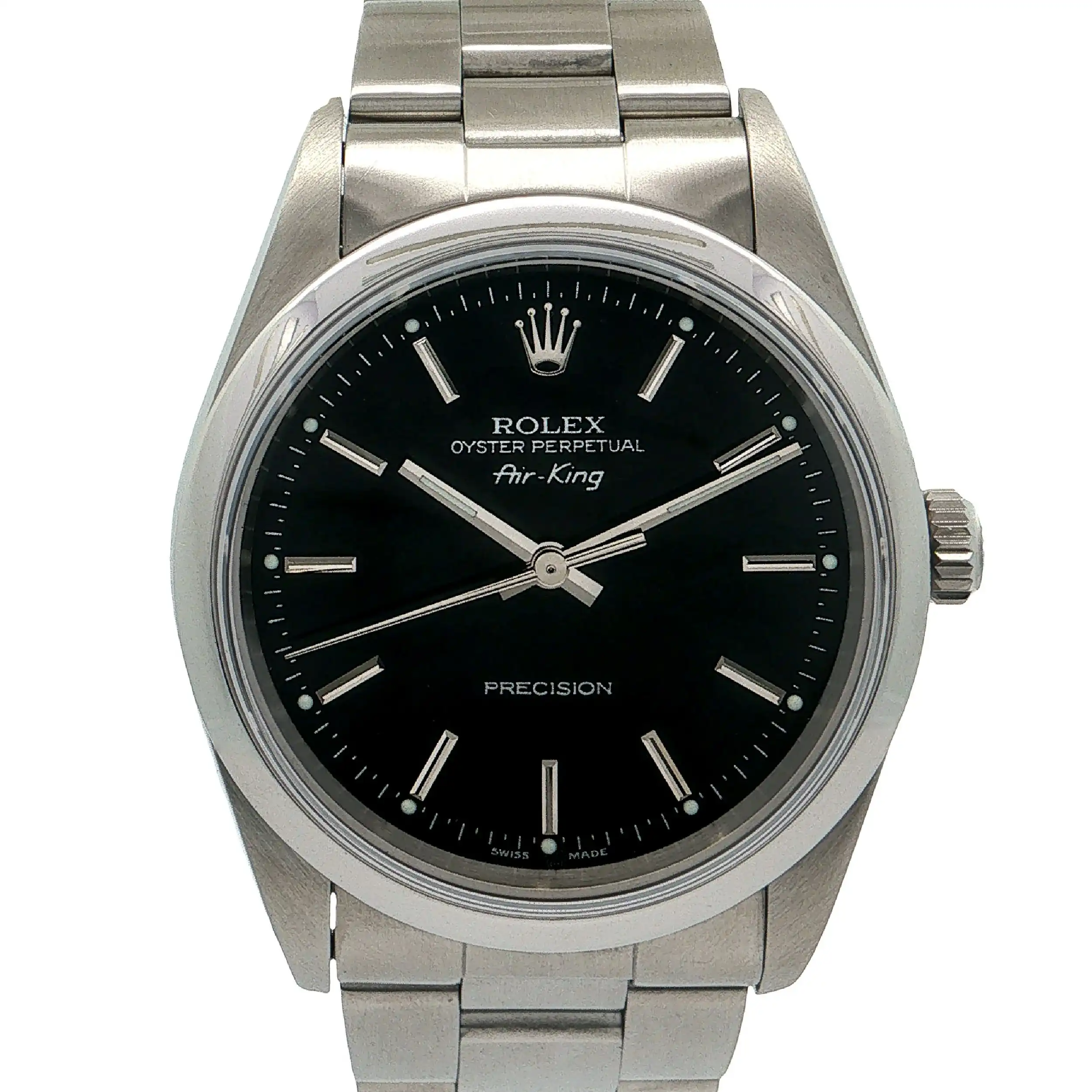Damenuhr Rolex Air King Ref: 14000M frisch Revisioniert 08/26 Damenuhr Rolex Air King Ref: 14000M frisch Revisioniert 08/26