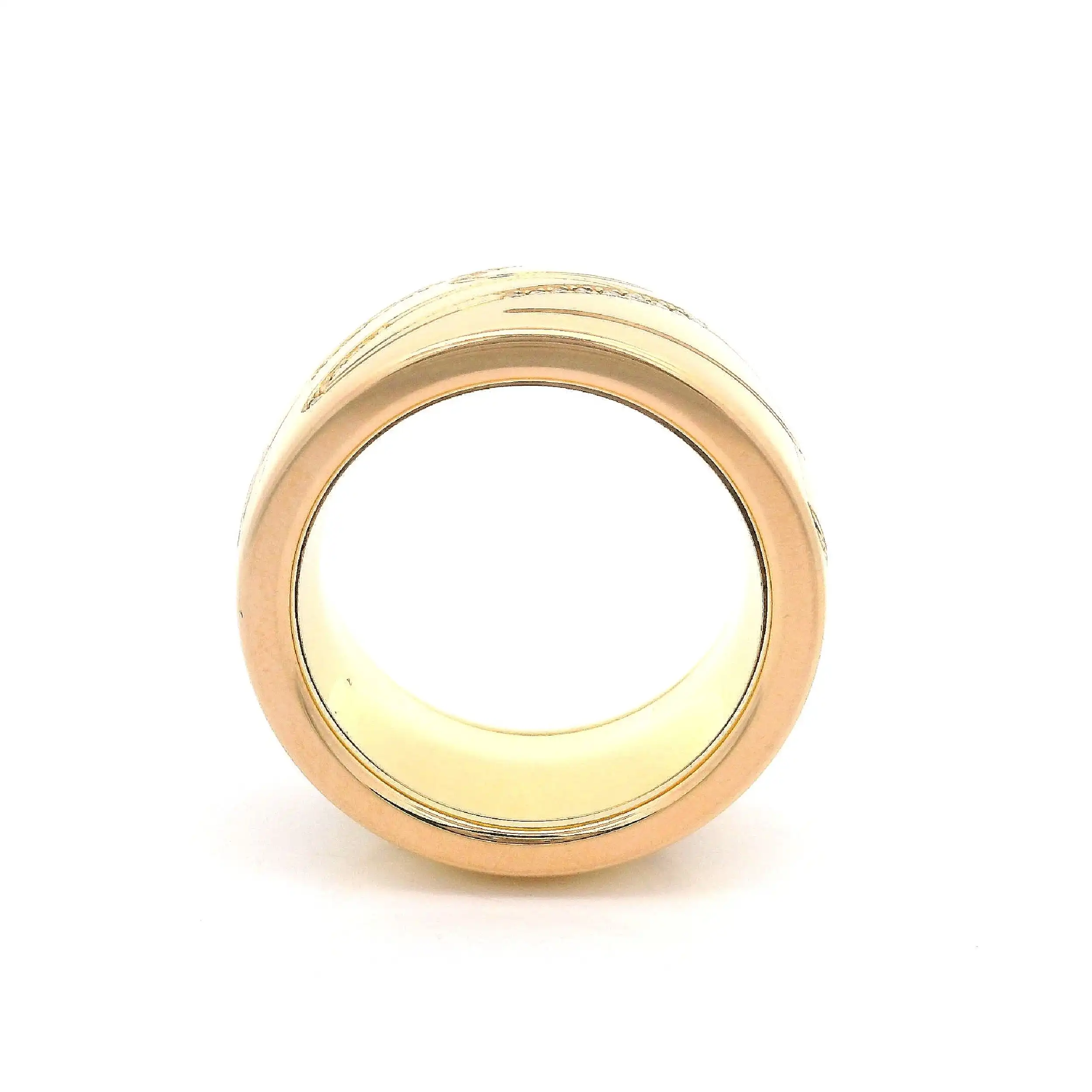 Ring Rotgold Chopard Chopardissimo mit Brillanten mit Box und Papieren Ring Rotgold Chopard Chopardissimo mit Brillanten mit Box und Papieren