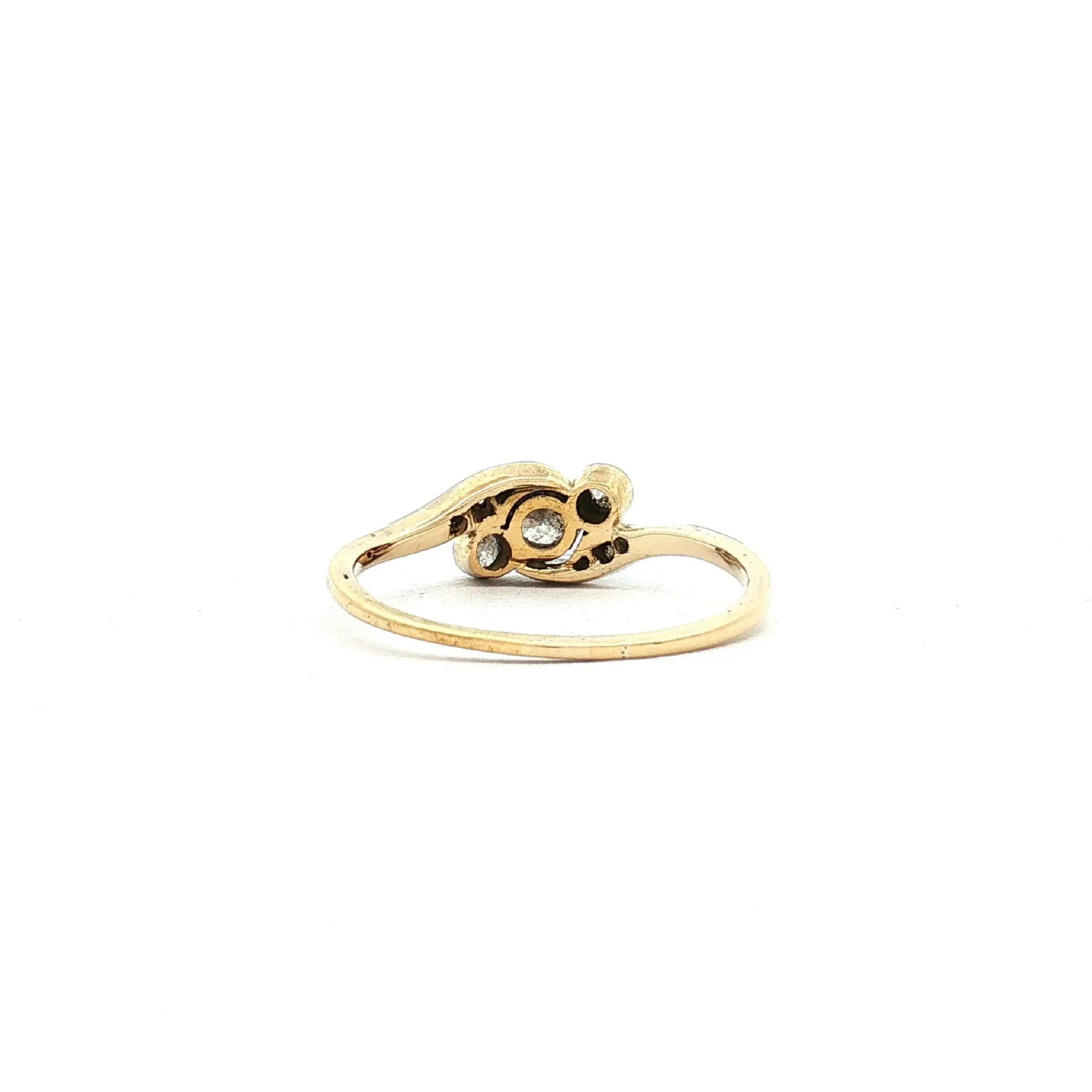 Ring Bicolor mit Brillanten