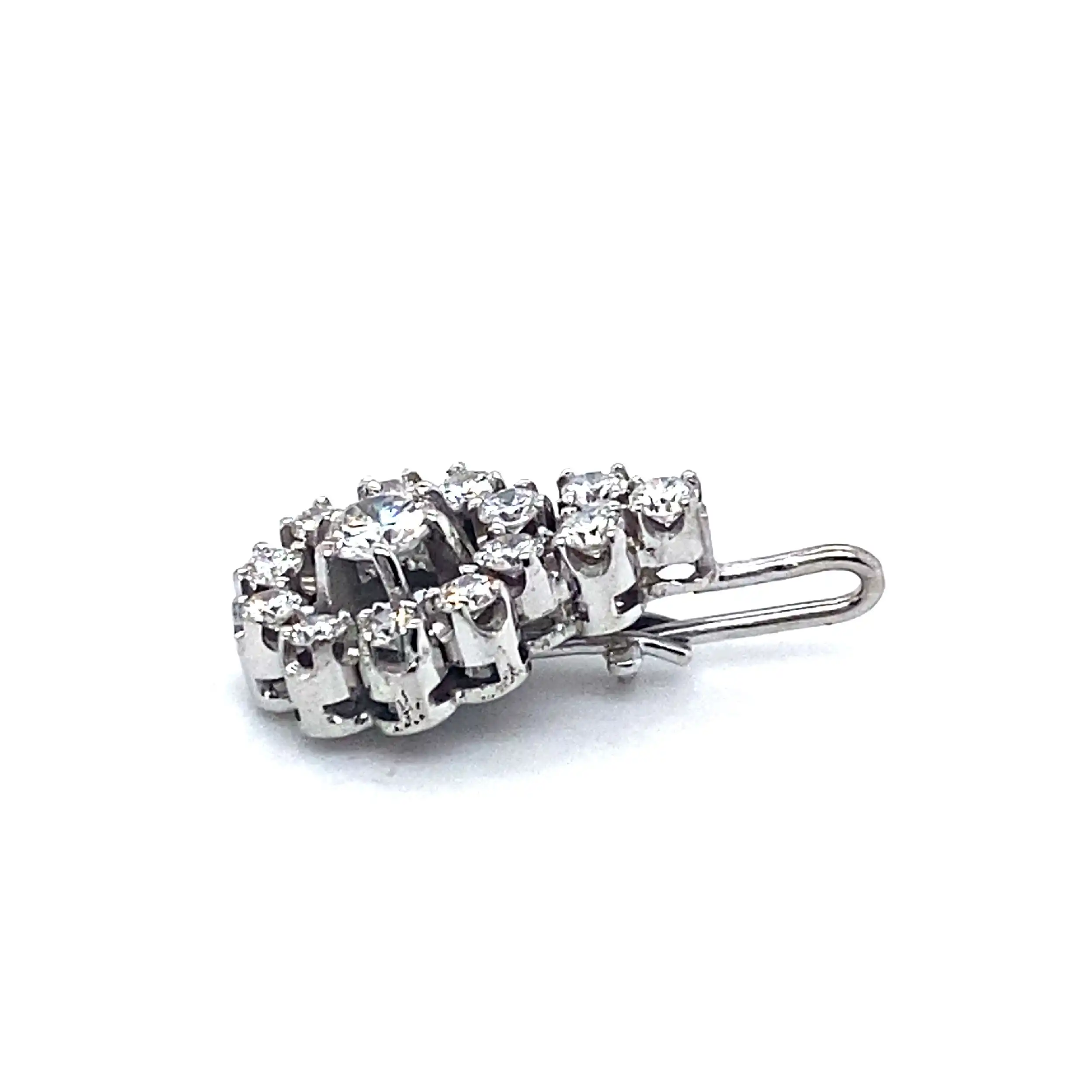 Anhänger/Clip Weißgold mit Brillanten Anhänger/Clip Weißgold mit Brillanten